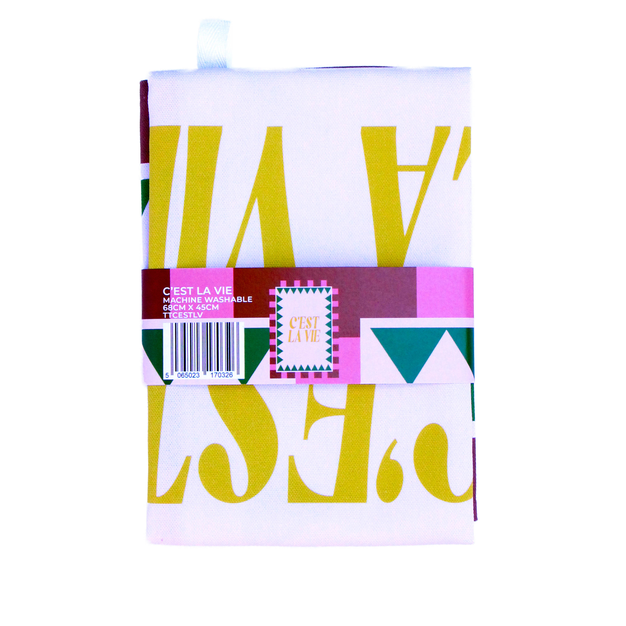 C'est La Vie Tea Towel