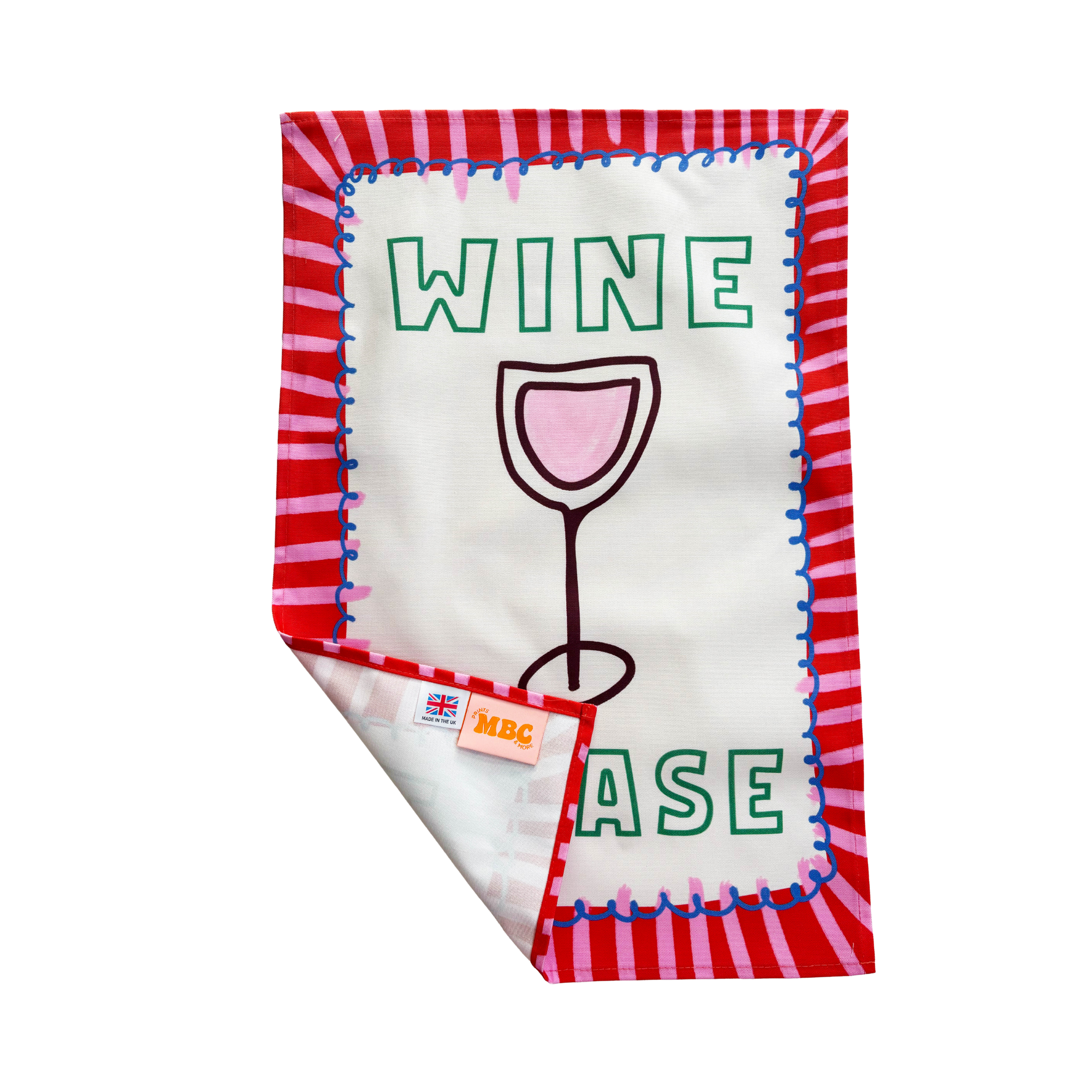 Wine Please Tea Towel