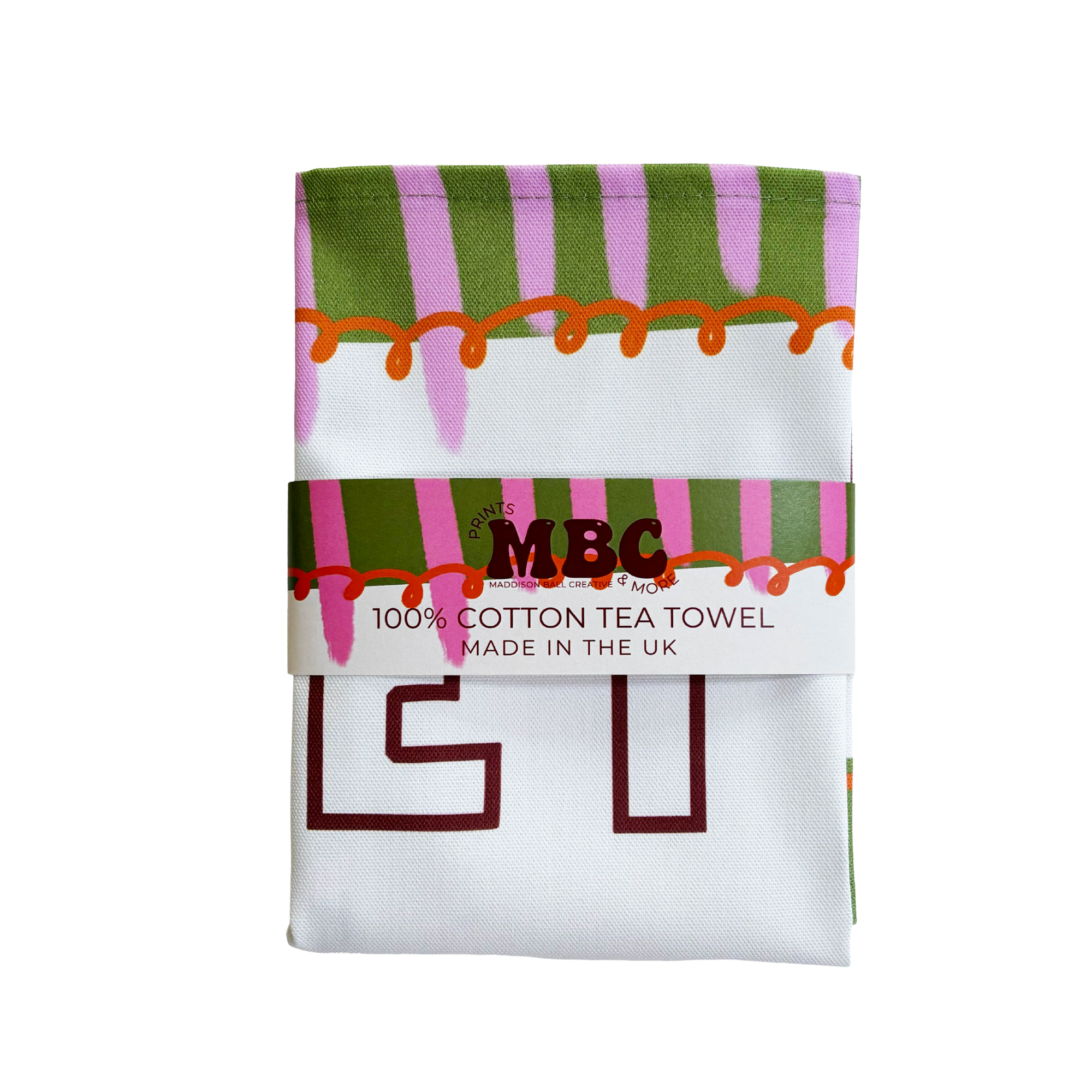 Let's Eat Tea Towel