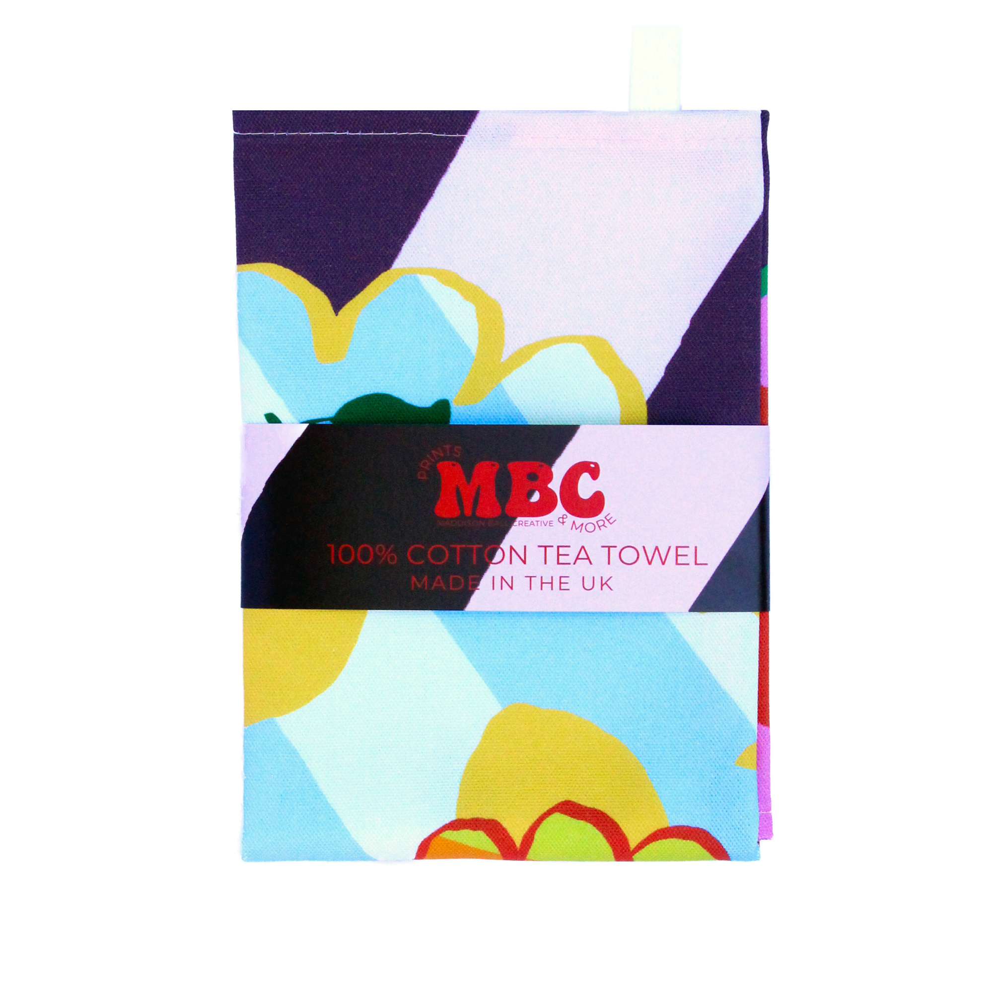 Olive Kitchen Print Tea Towel