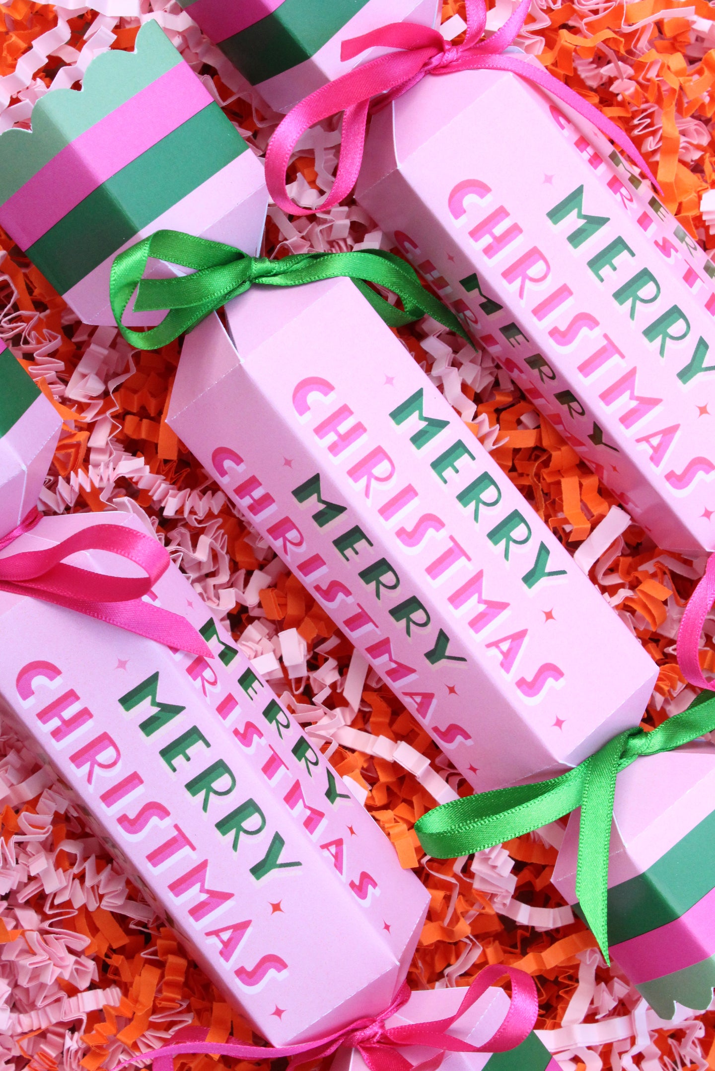 Merry Christmas Style Christmas Crackers