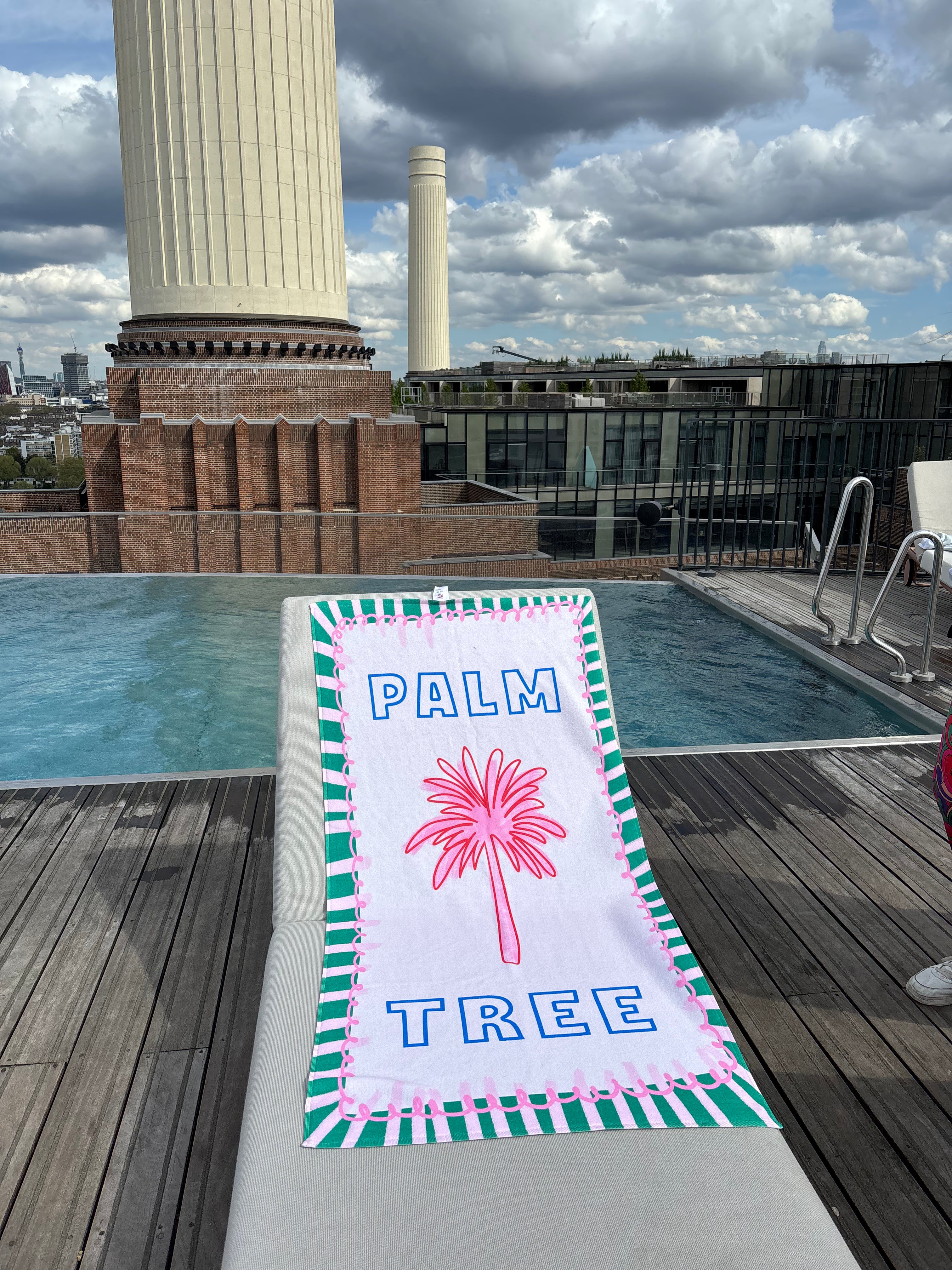 Palm Tree Beach Towel