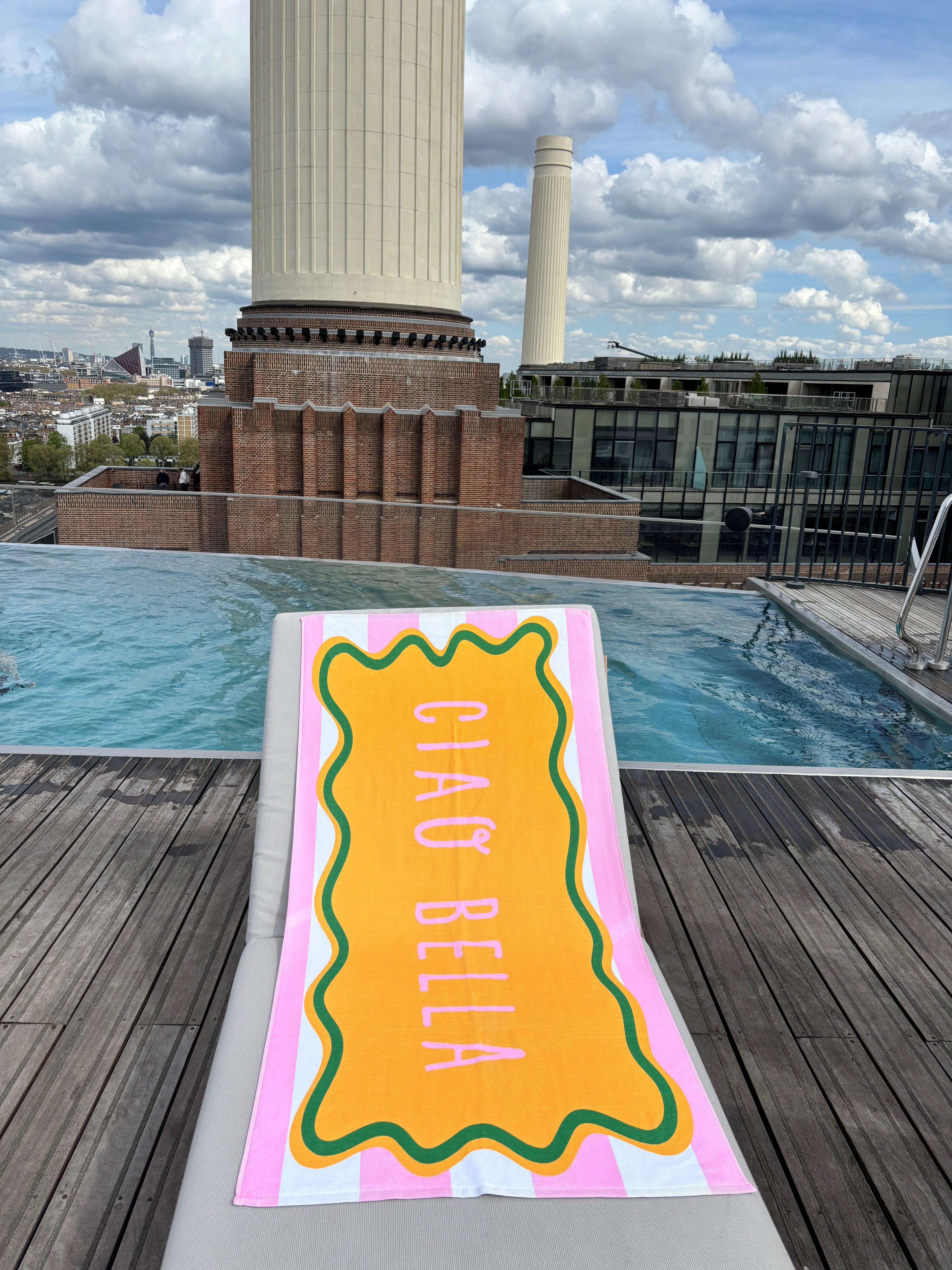 Ciao Bella Beach Towel