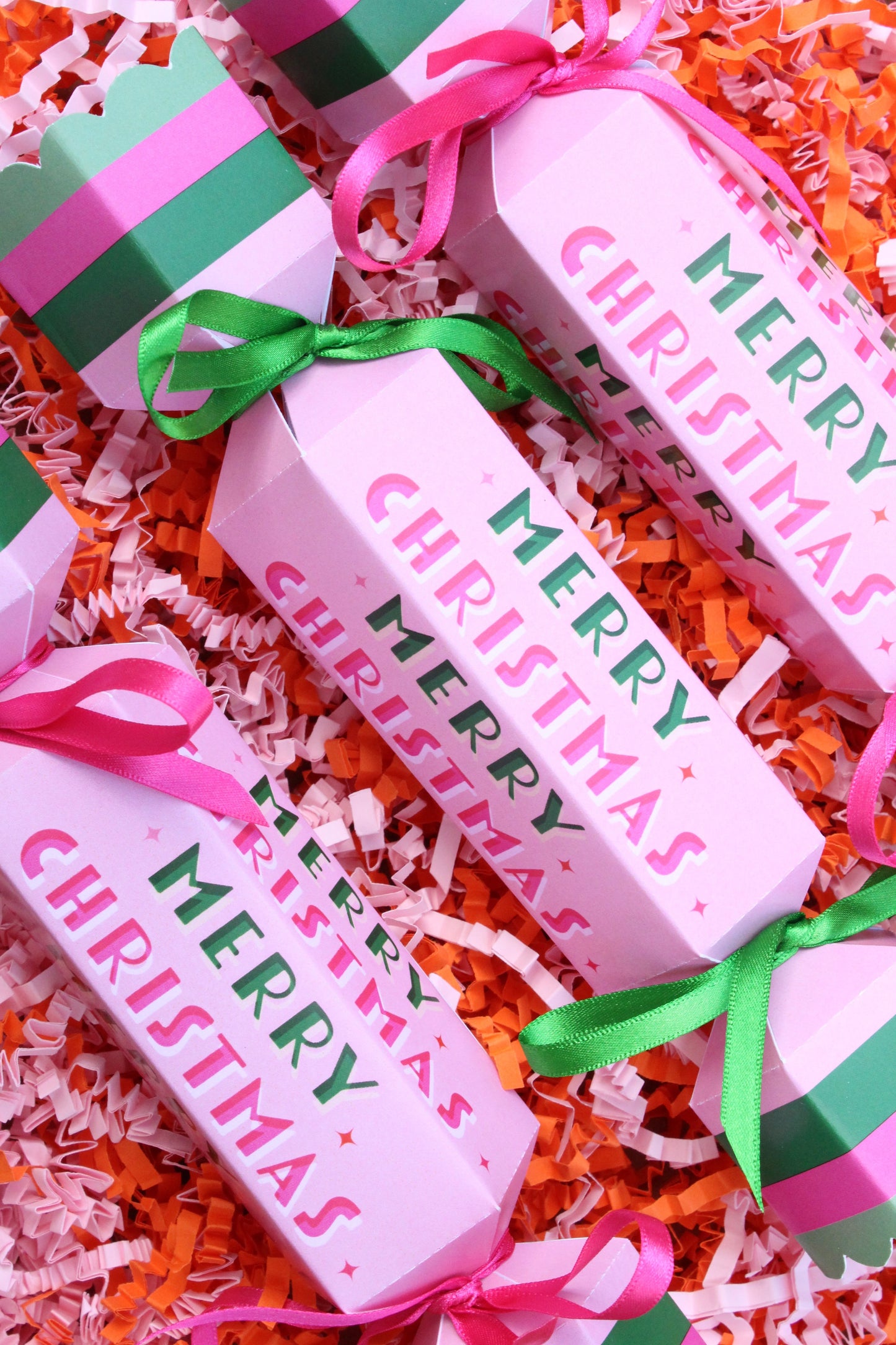 Merry Christmas Style Christmas Crackers