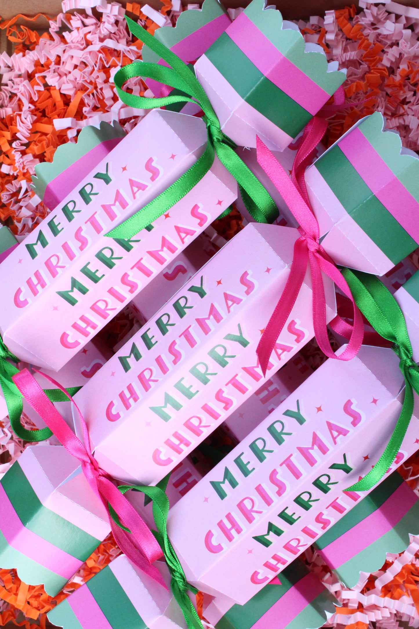 Merry Christmas Style Christmas Crackers