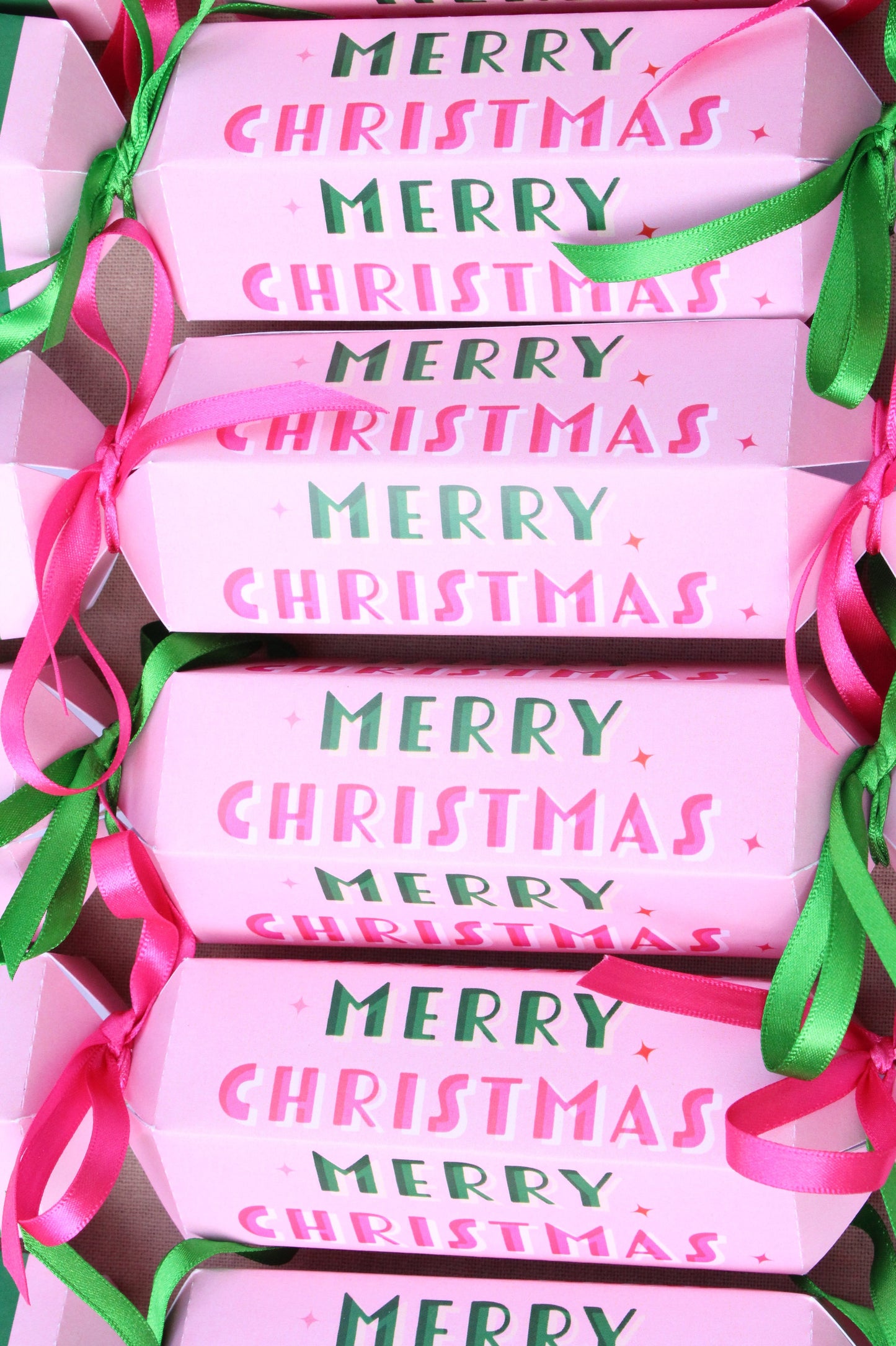 Merry Christmas Style Christmas Crackers