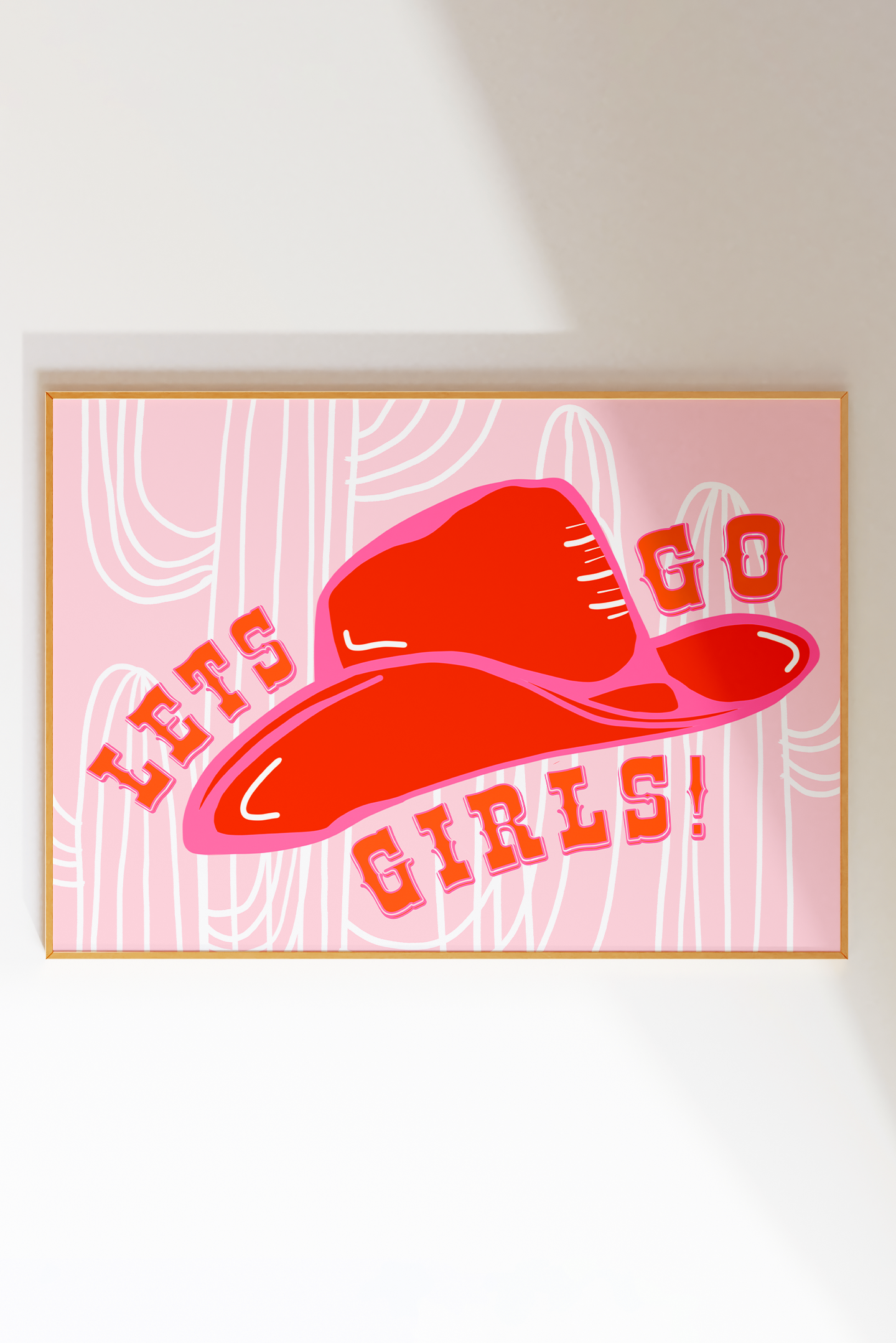 Let's Go Girls Totebag, Card & Print Bundle