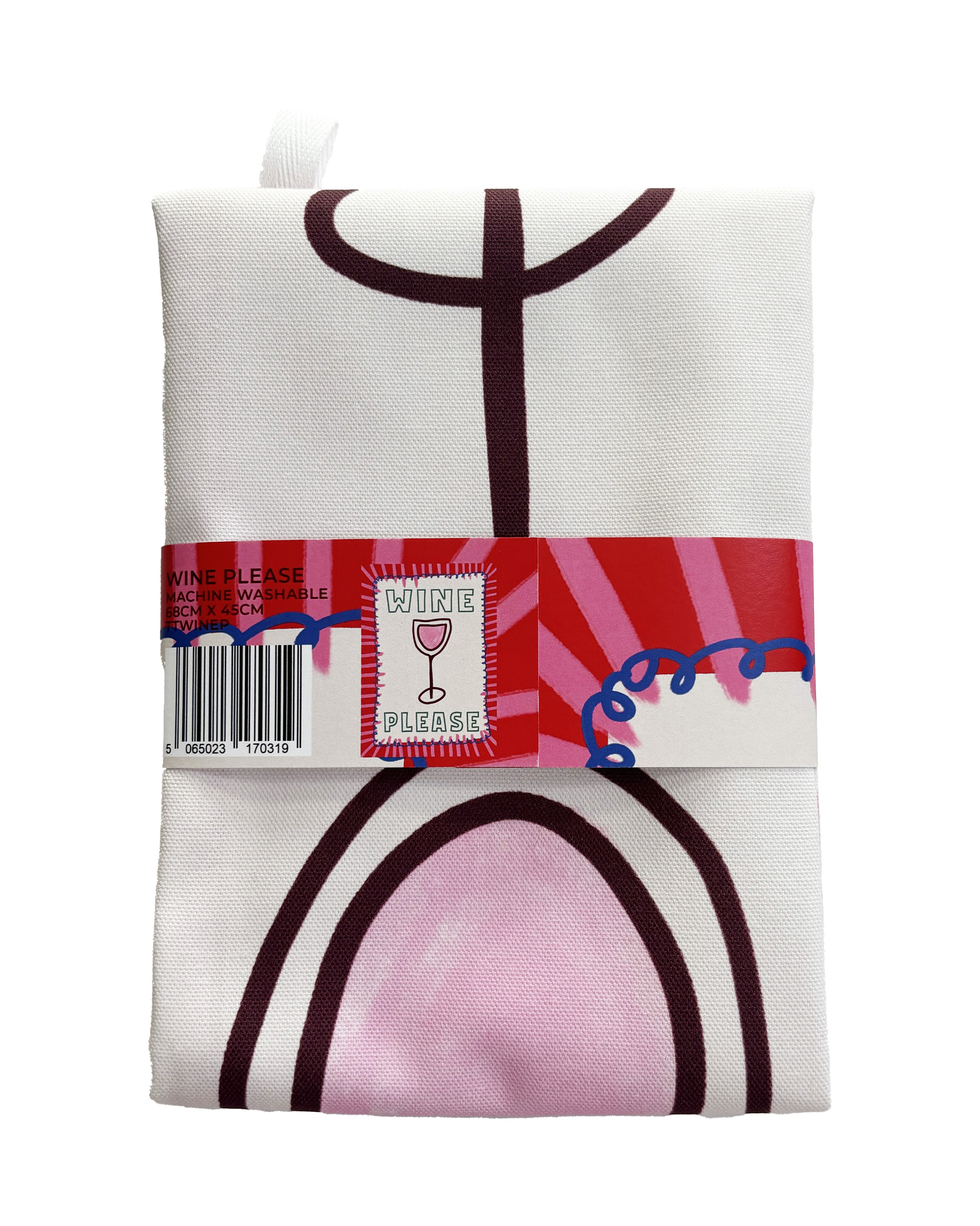 Wine Please Tea Towel