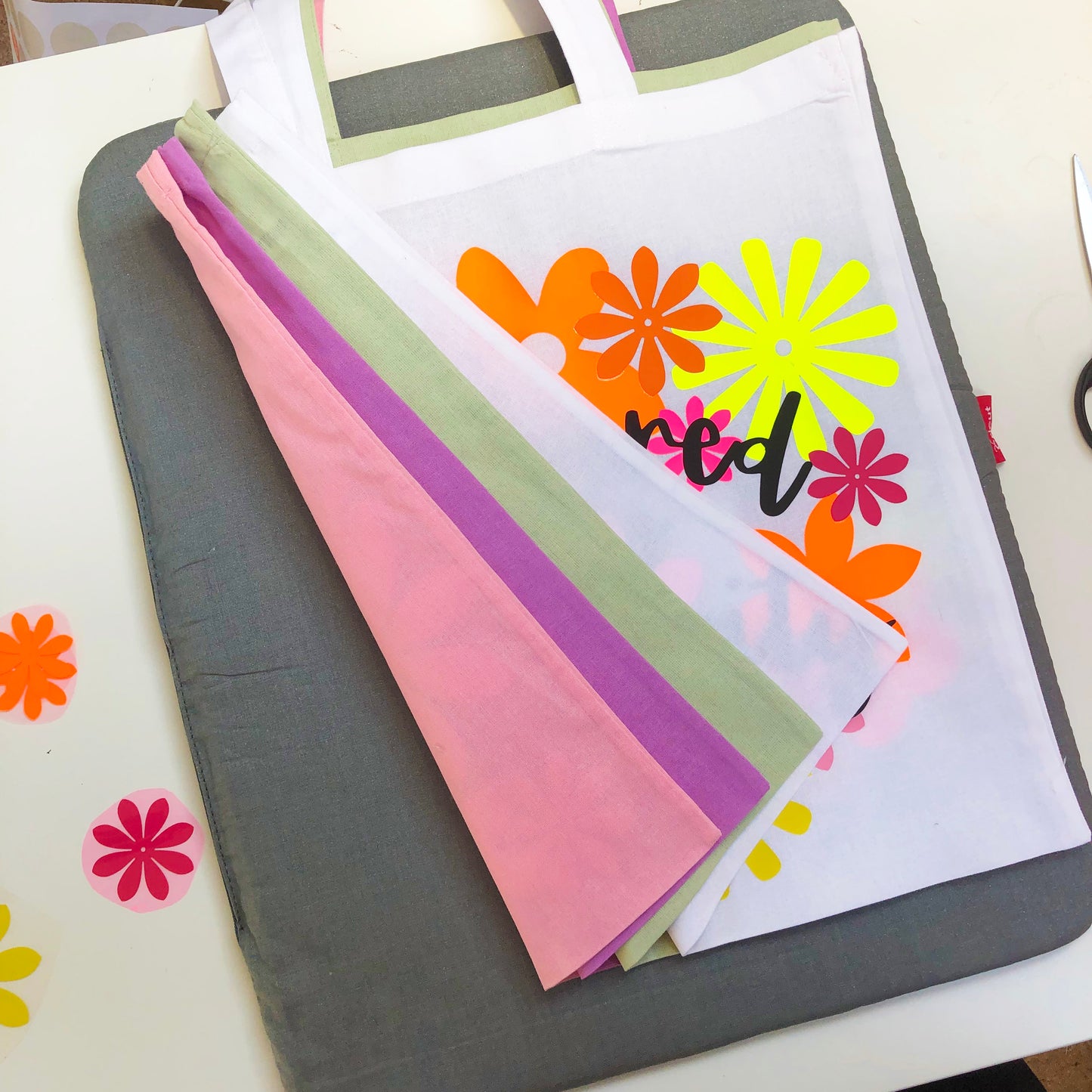 POWERED BY POSITIVITY tote bag