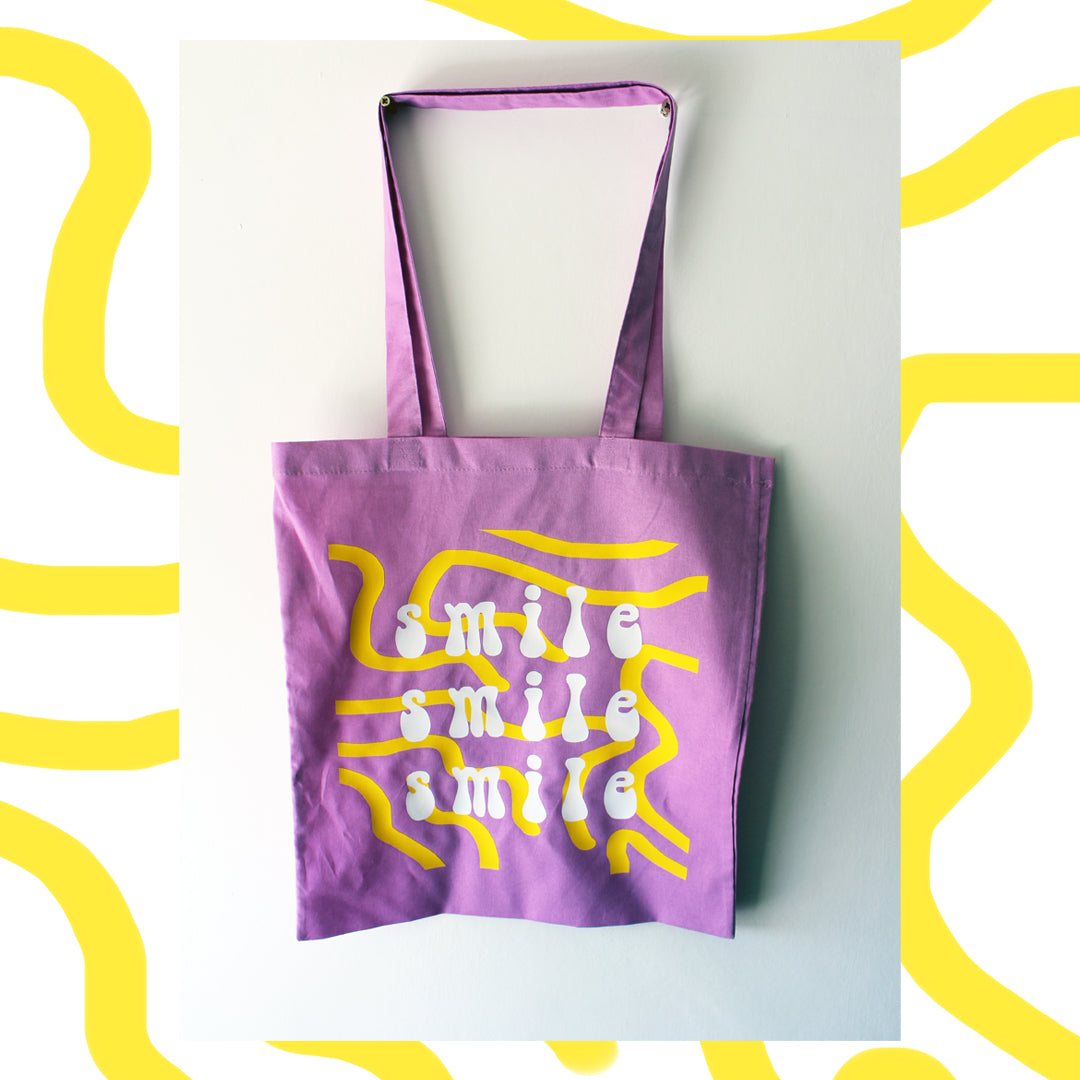 SMILE tote bag