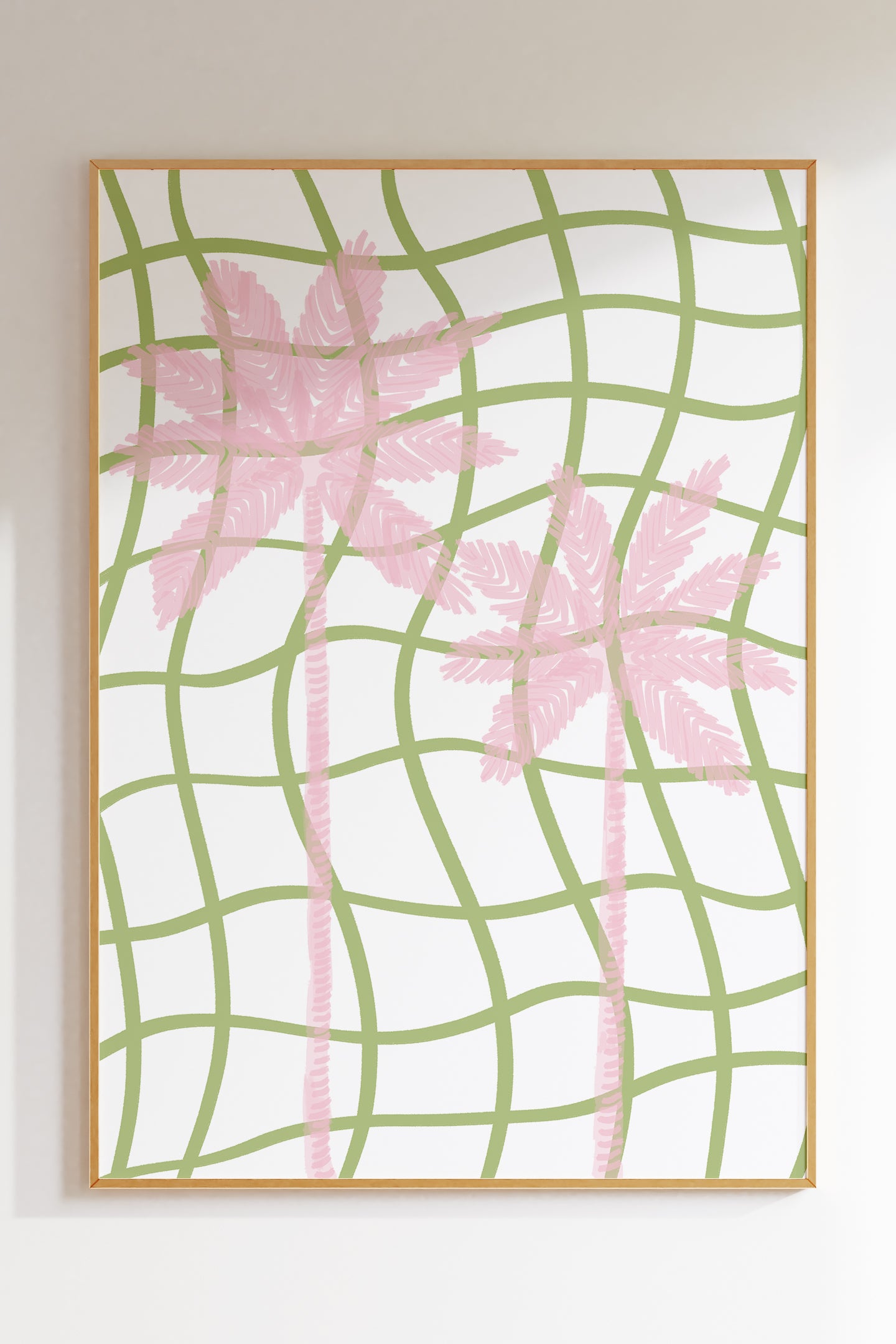 Palm Tree Grid (More Colours)