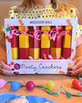 Fill-Your-Own Olive & Maroon Christmas Crackers