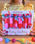 Fill-Your-Own Pink & Red Christmas Crackers