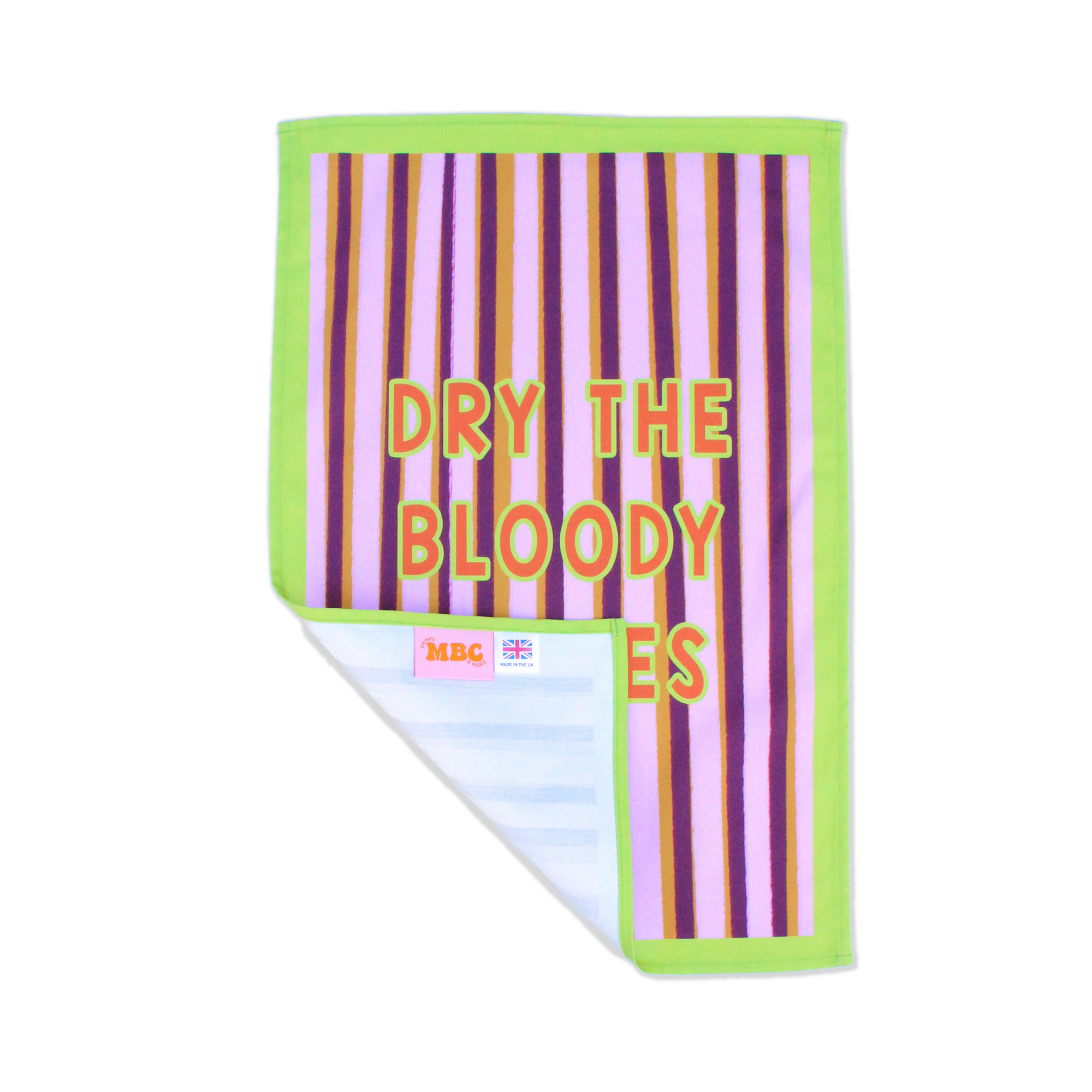 Dry The Bloody Dishes Tea Towel