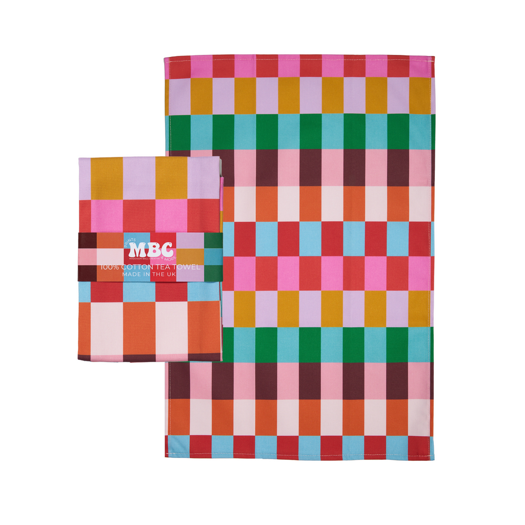Checkered Tea Towel