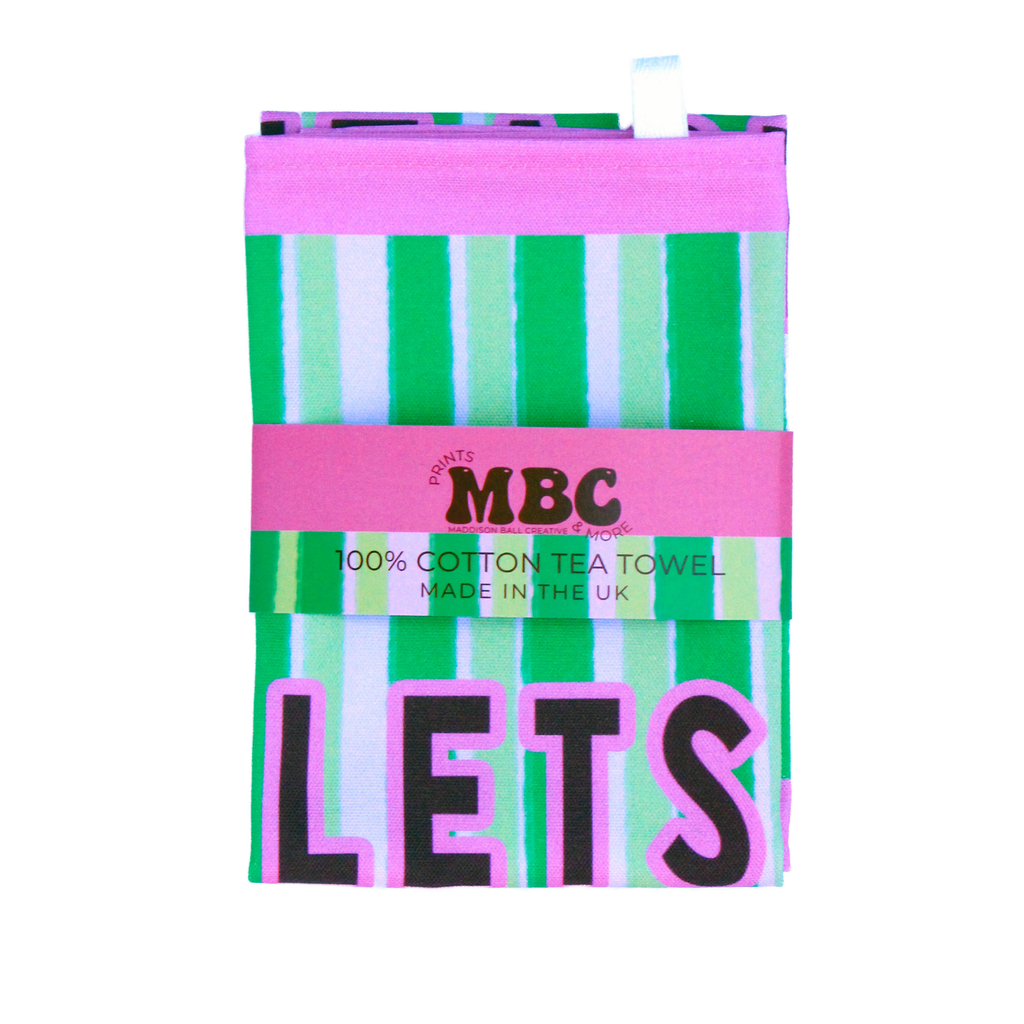 Lets Have A Midnight Feast Tea Towel