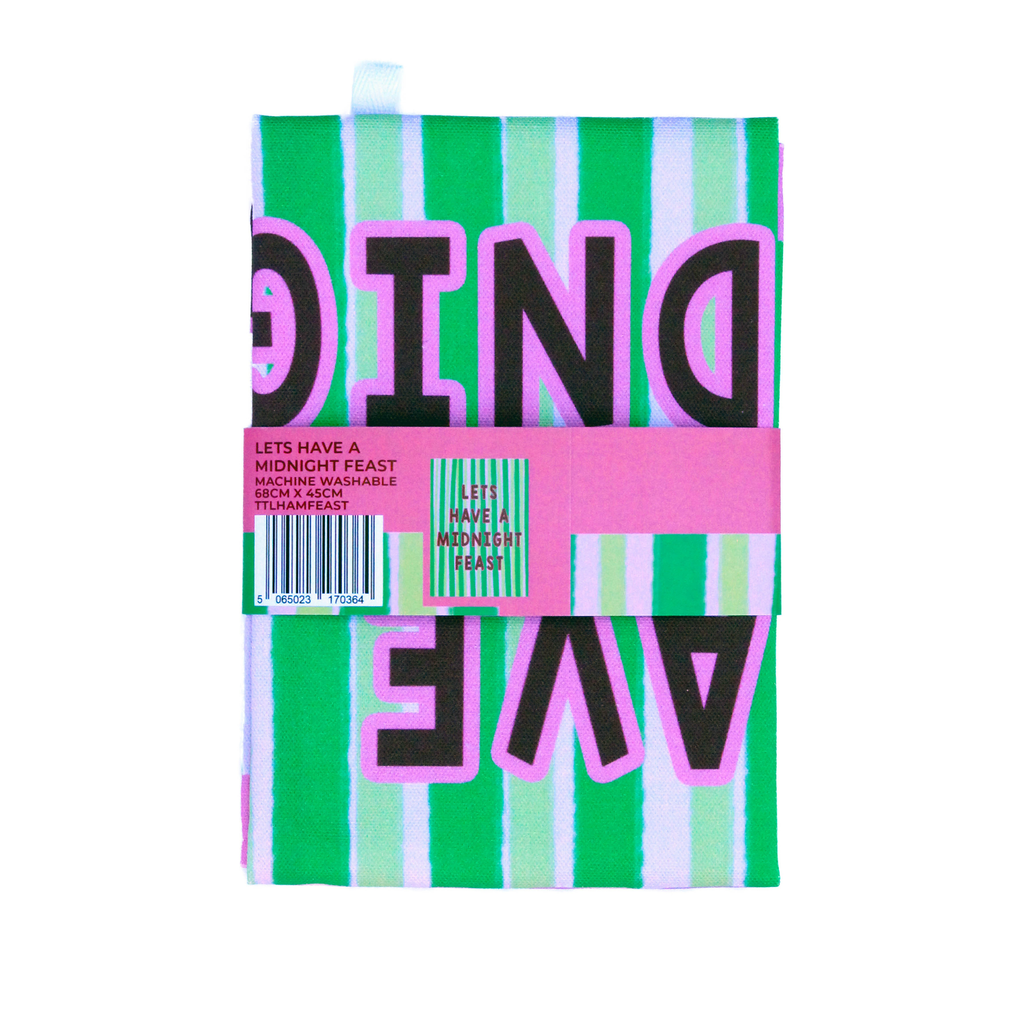 Lets Have A Midnight Feast Tea Towel