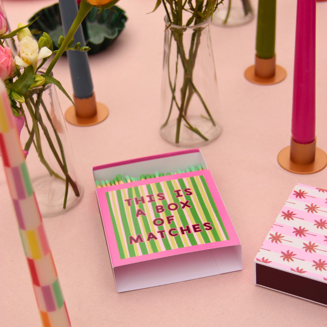 This is a Box of Matches Matches
