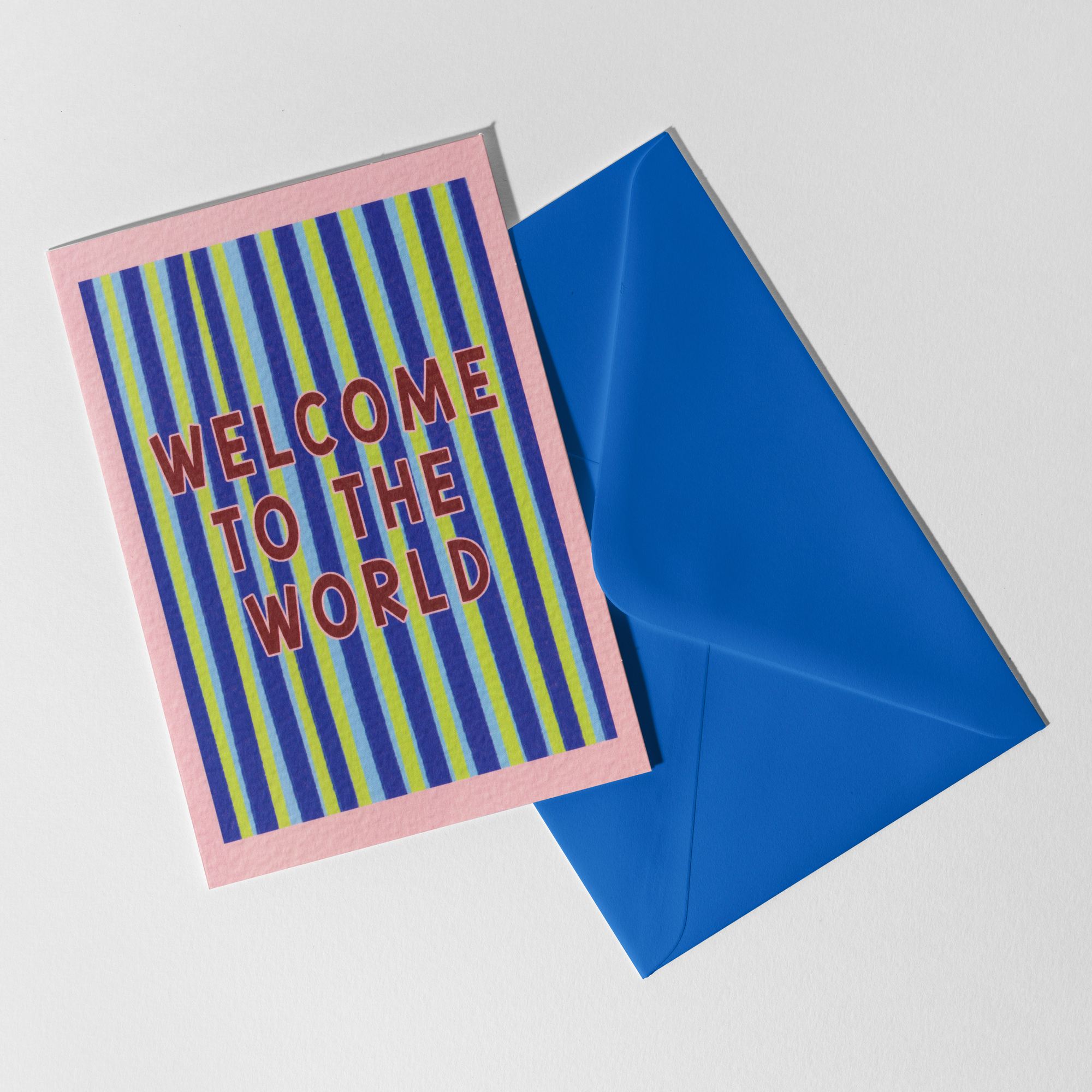 A6 Welcome To The World Card