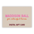 Digital Gift Card