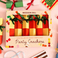 Fill-Your-Own Yellow & Orange Christmas Crackers