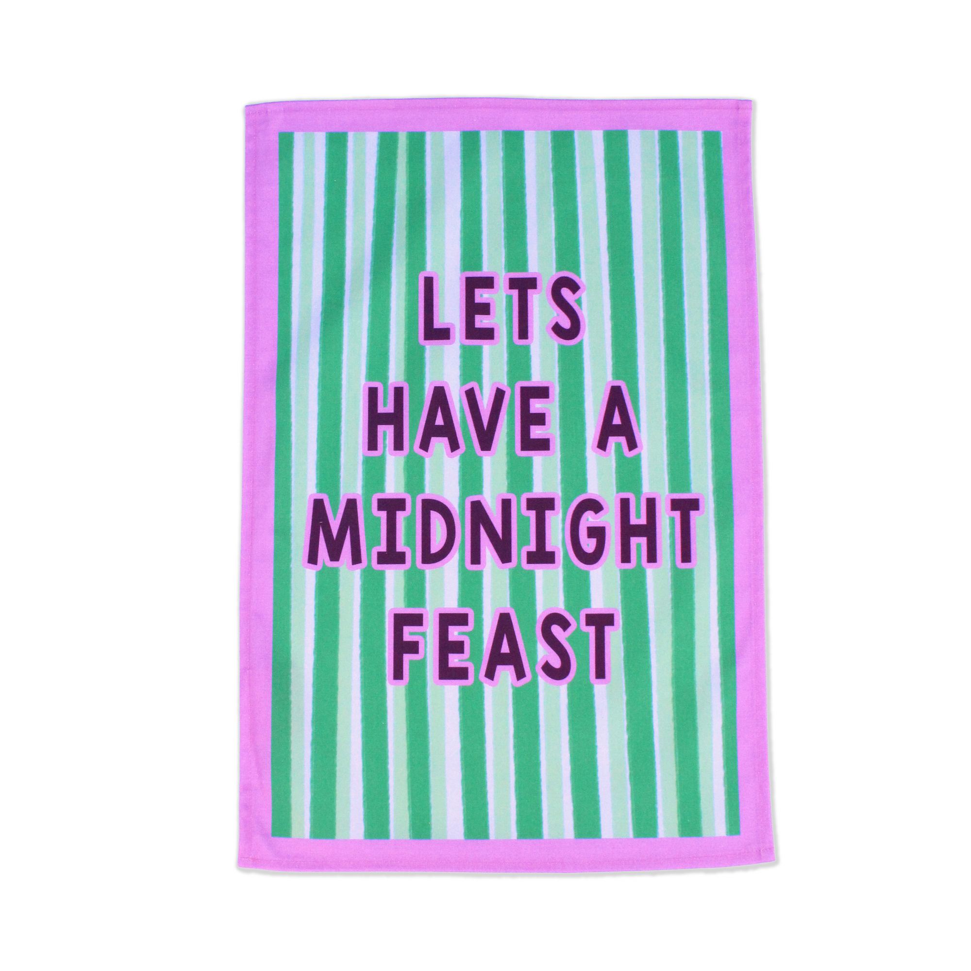 Lets Have A Midnight Feast Tea Towel