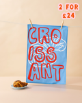 Croissant Tea Towel