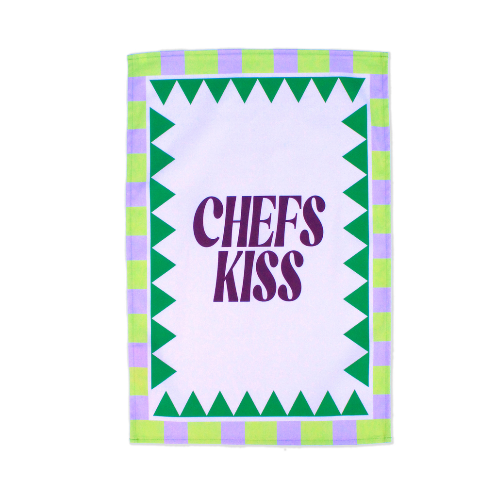 Chef's Kiss Tea Towel
