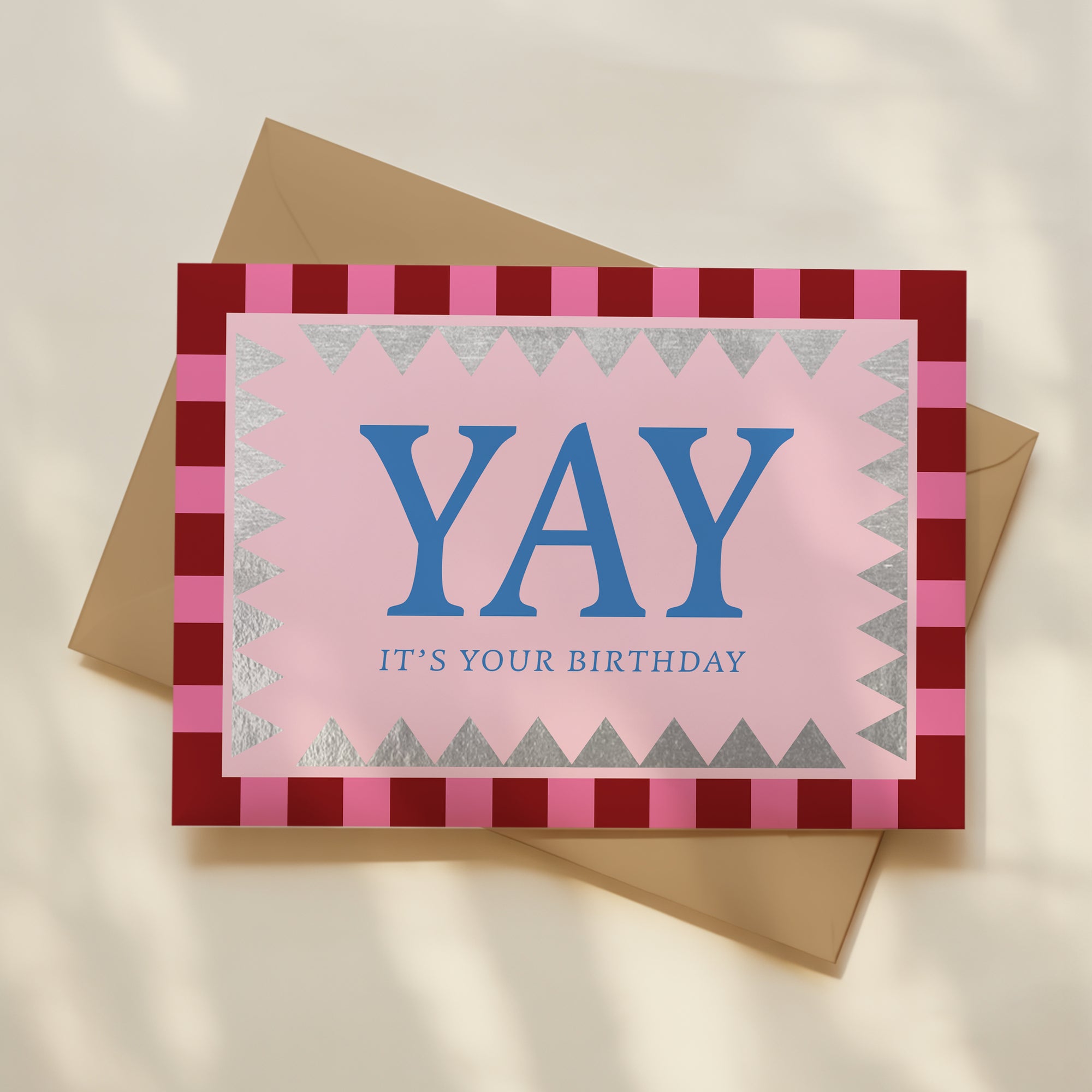 A6 Yay It's Your Birthday Foil Card