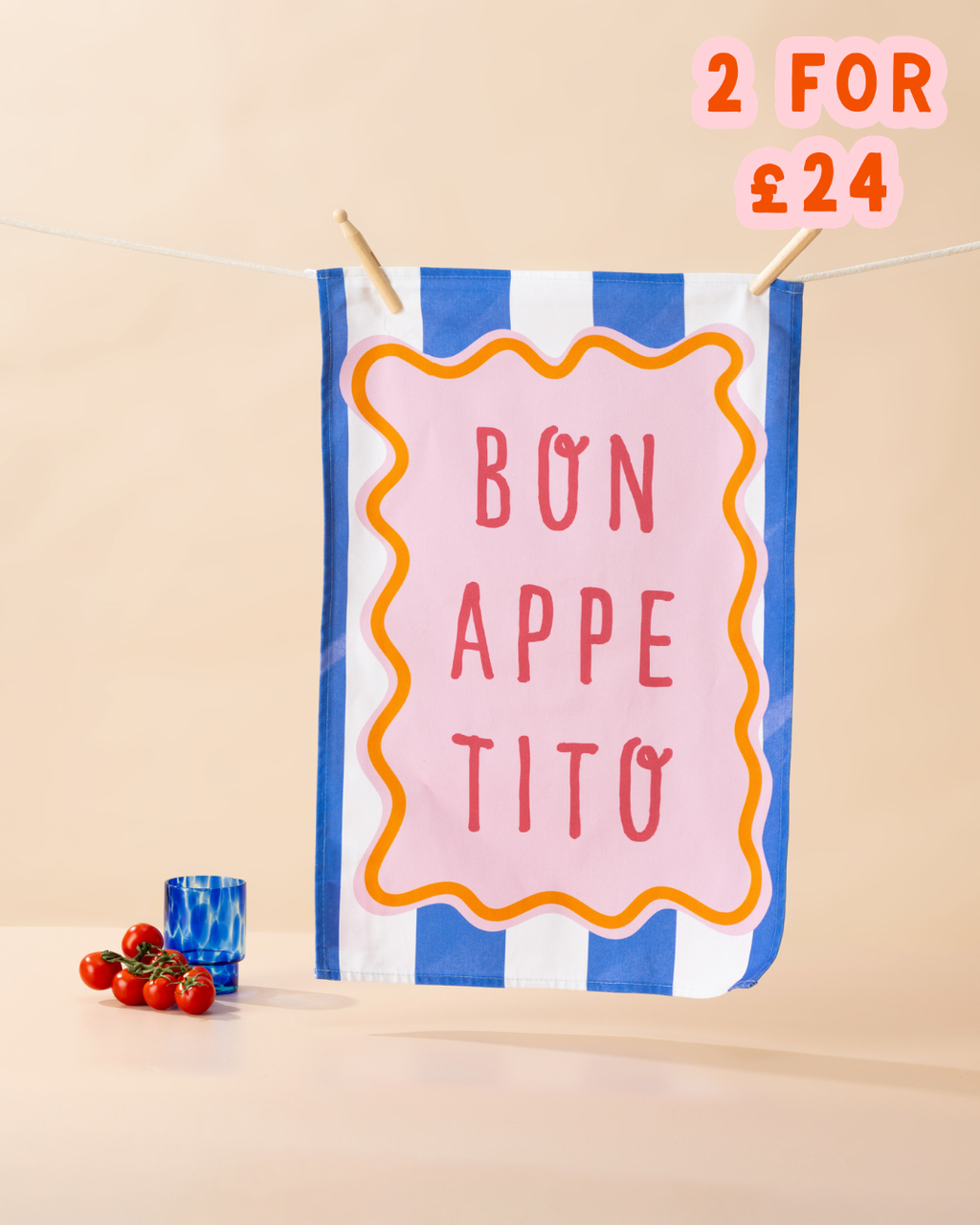 Bon Appetito Tea Towel