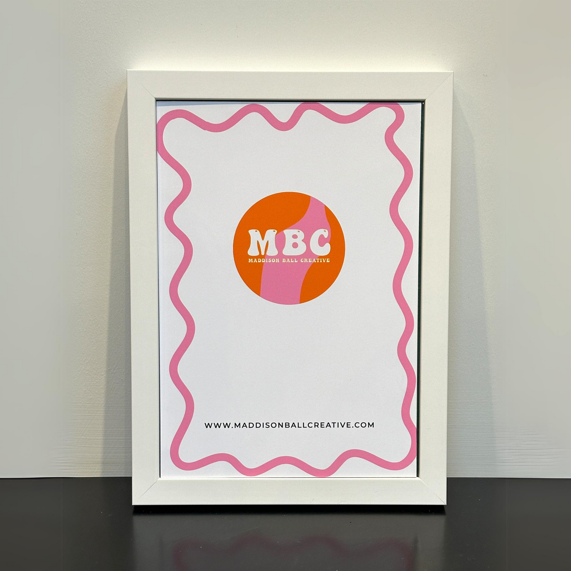 White Wooden Frame