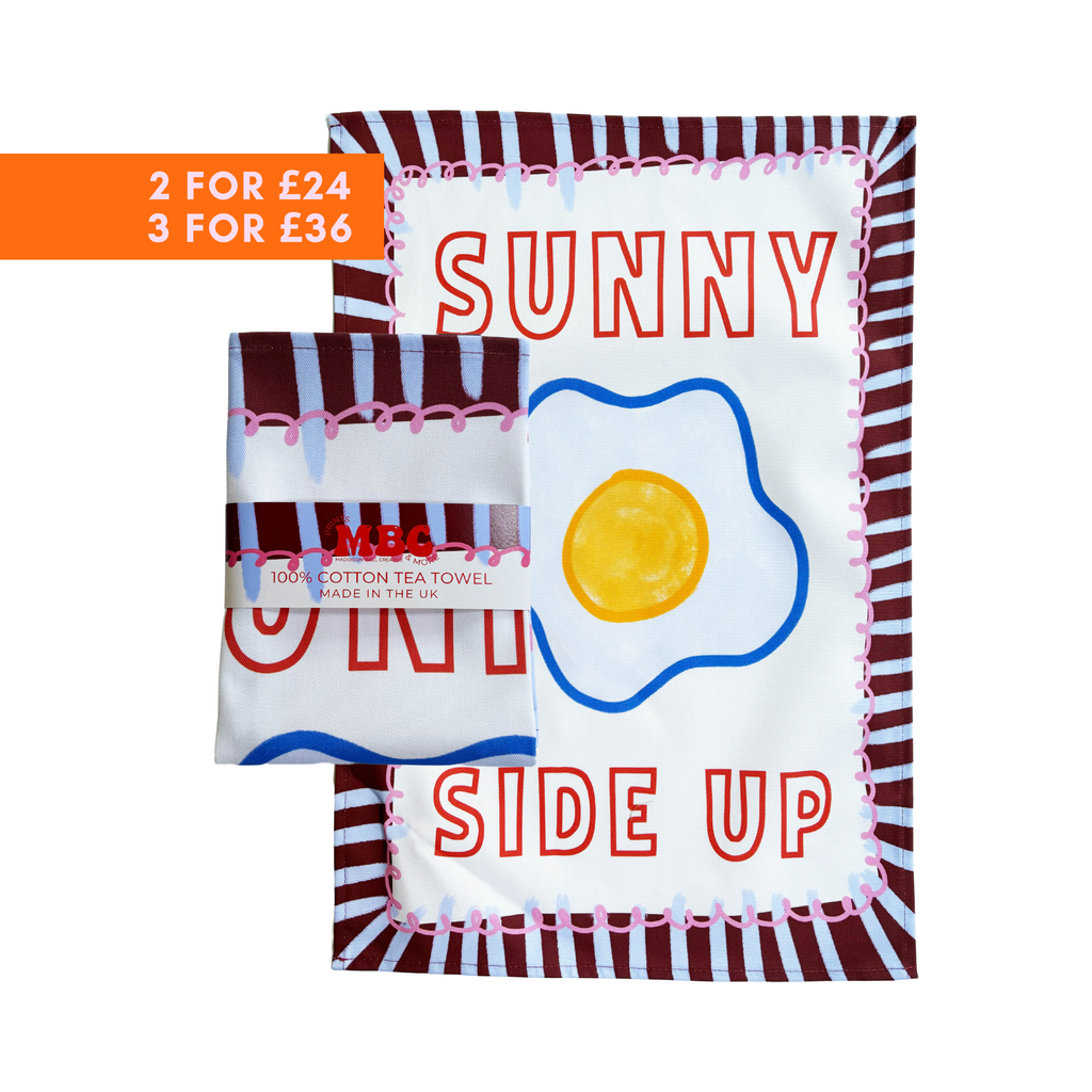 Sunny Side Up Tea Towel