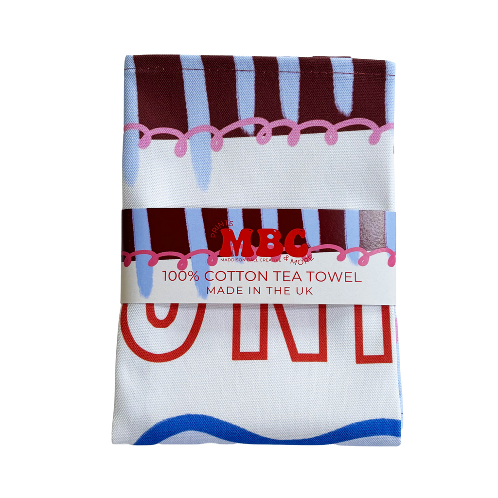 Sunny Side Up Tea Towel