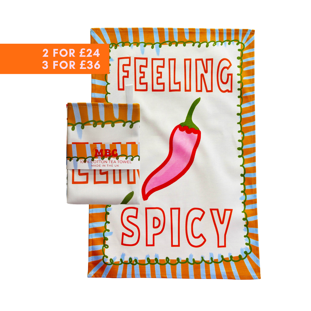 Feeling Spicy Tea Towel
