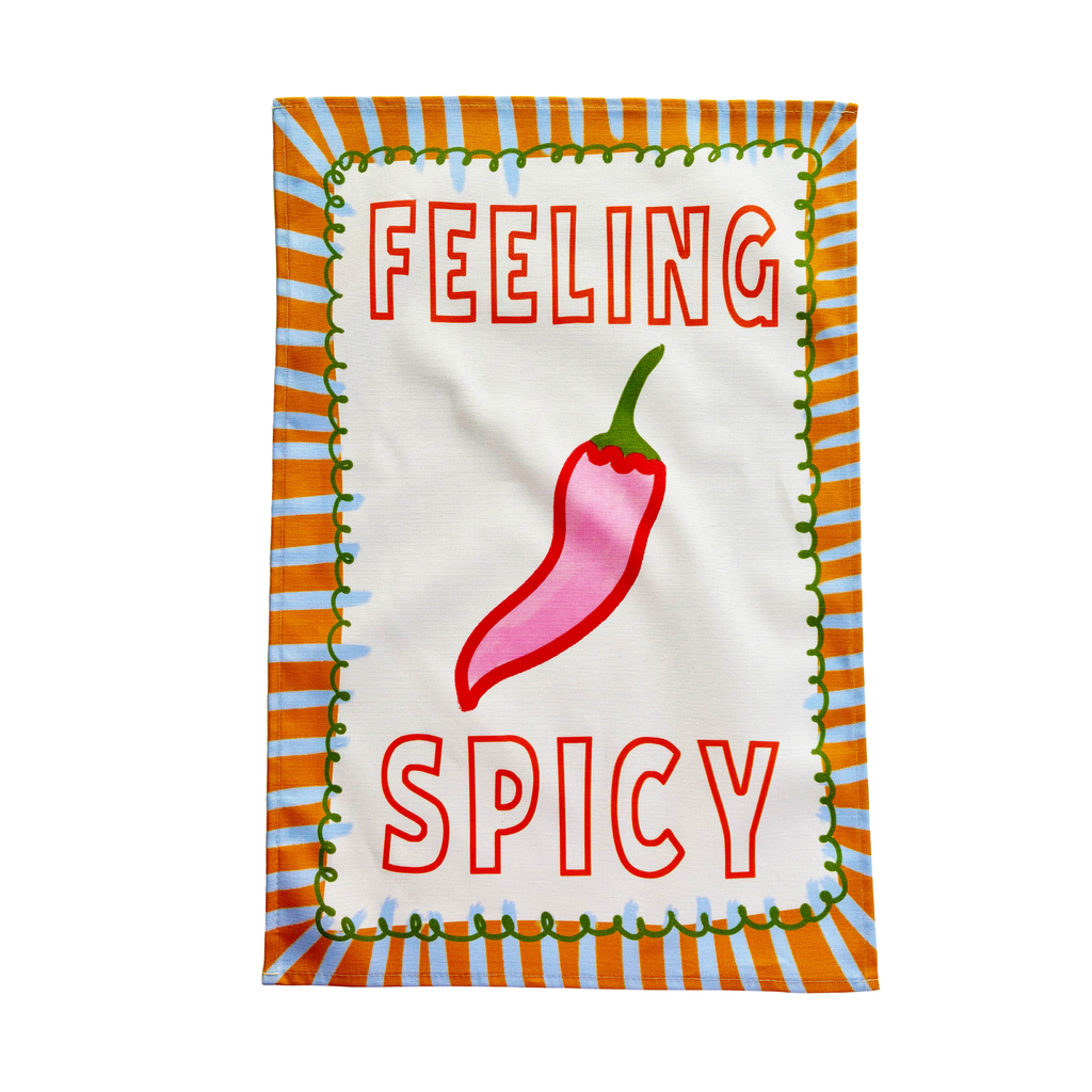 Feeling Spicy Tea Towel