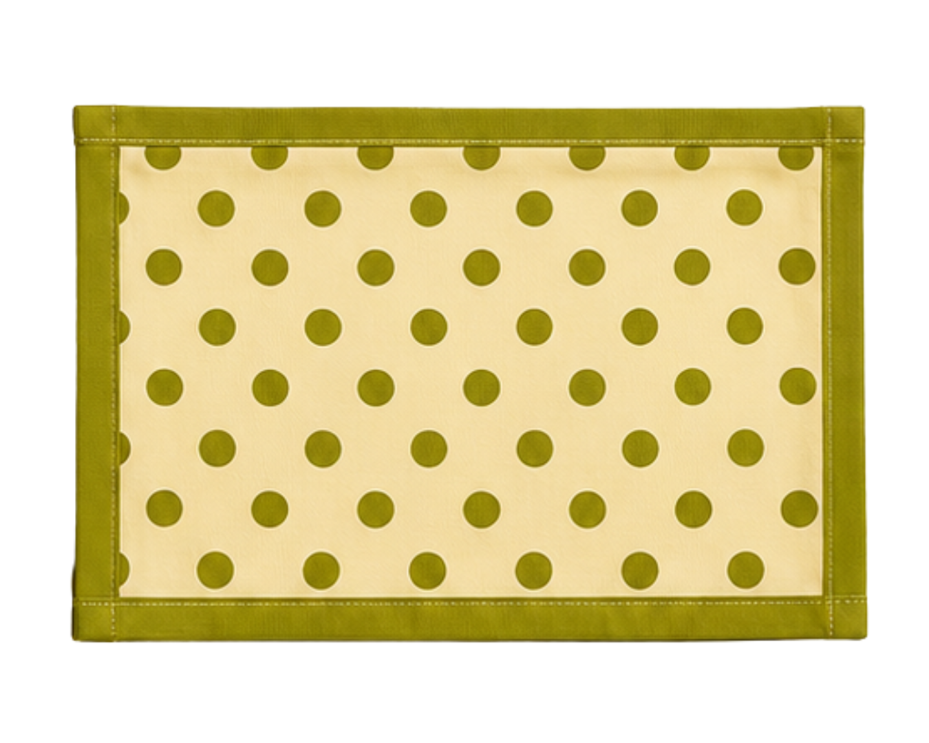 Napkin/Placemat in Yellow & Green 2