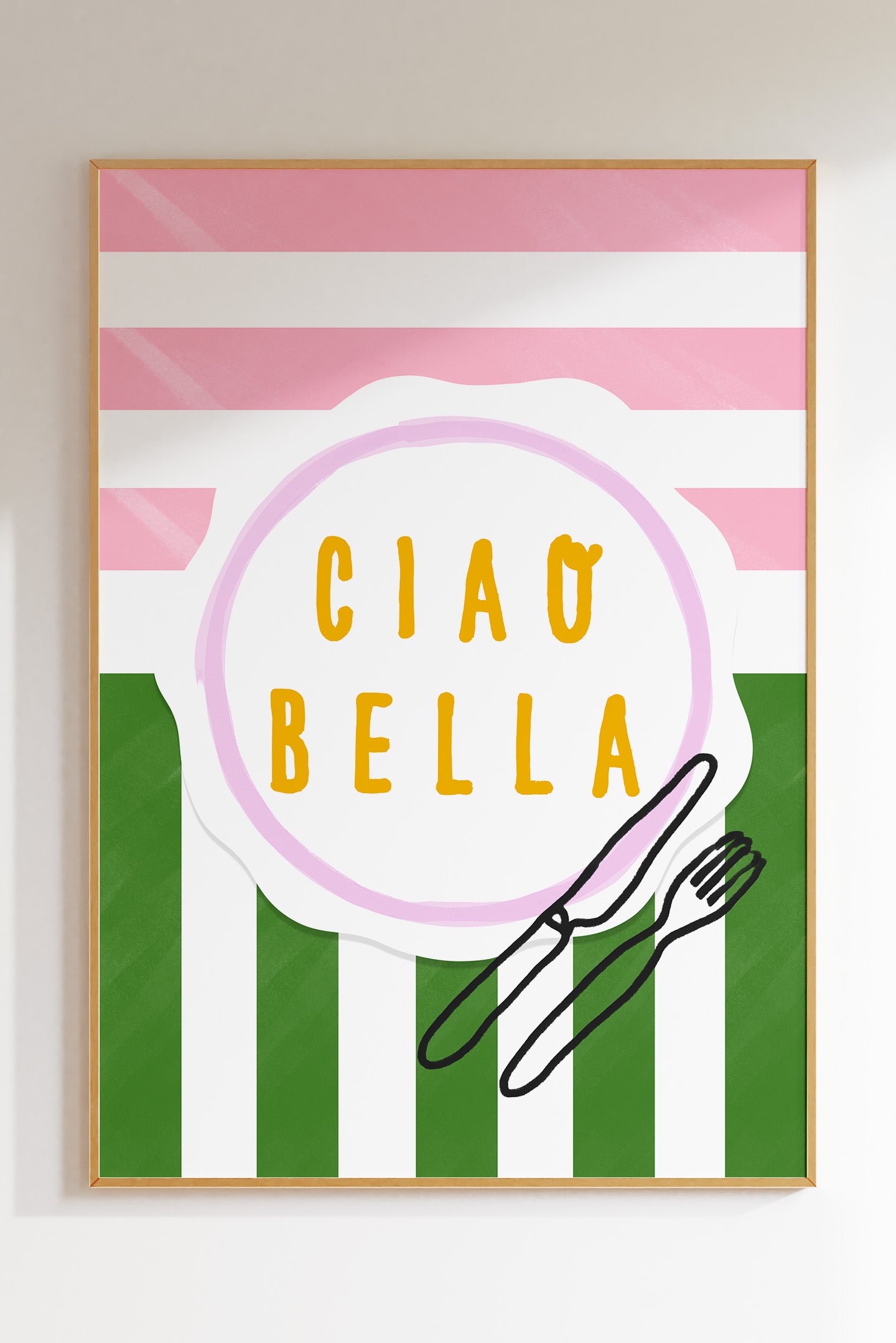 Ciao Bella Plate