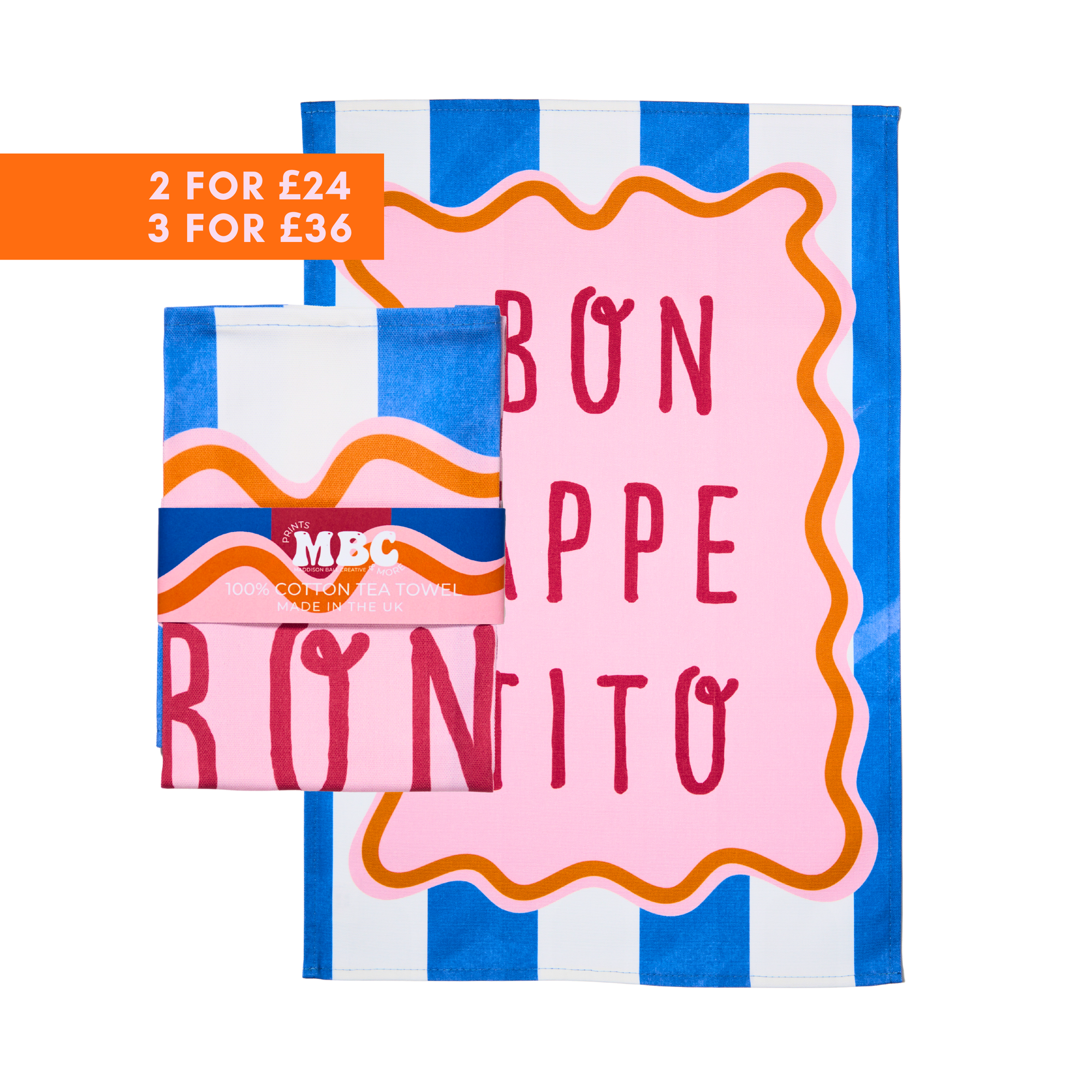 Bon Appetito Tea Towel