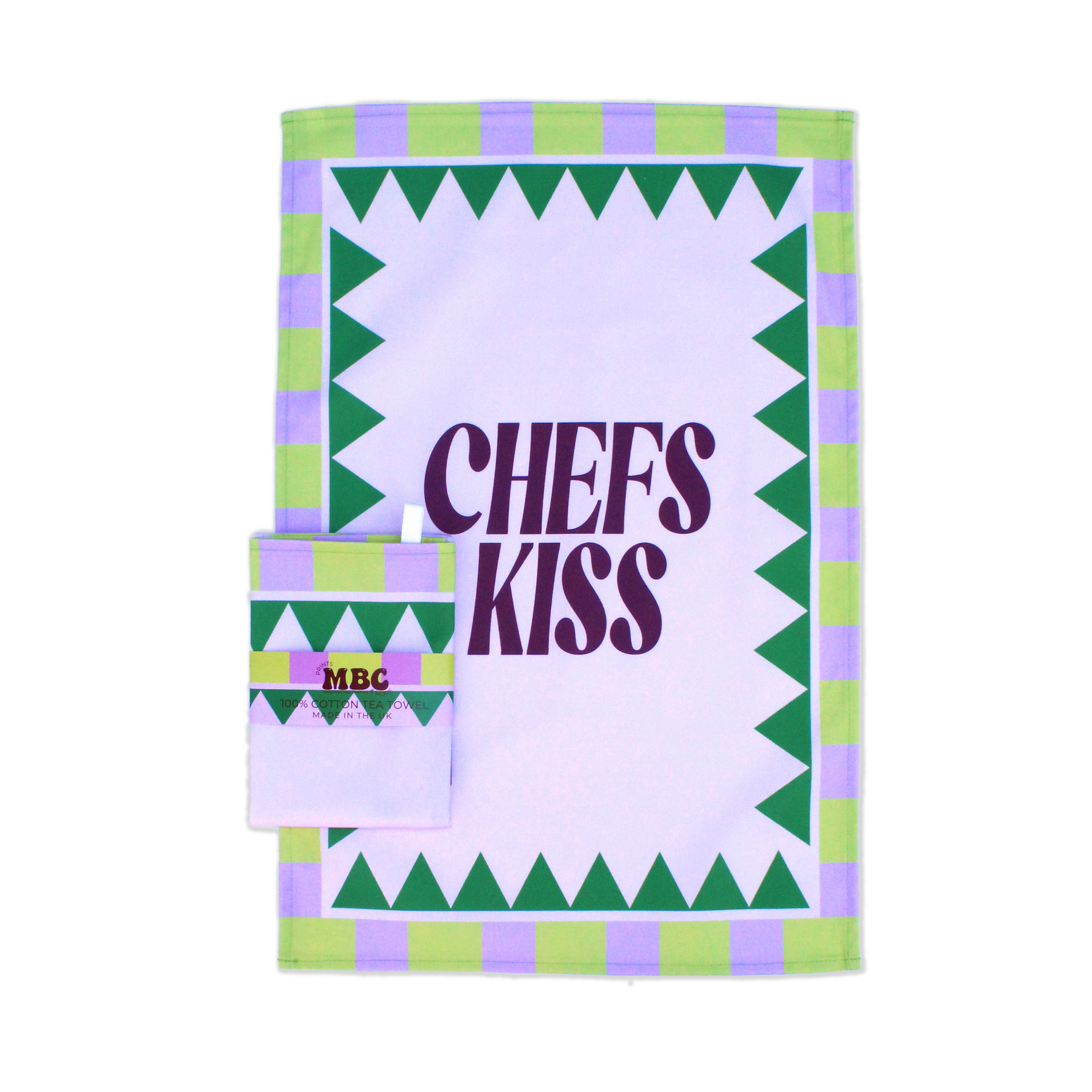 Chef's Kiss Tea Towel