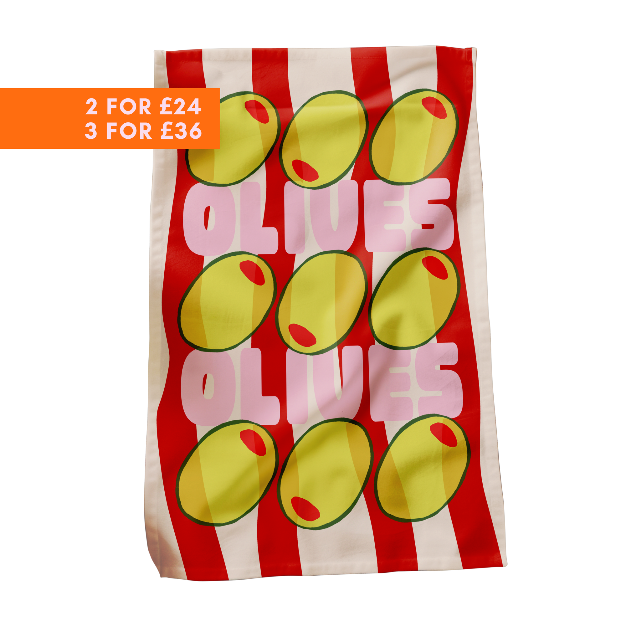 Olives Tea Towel
