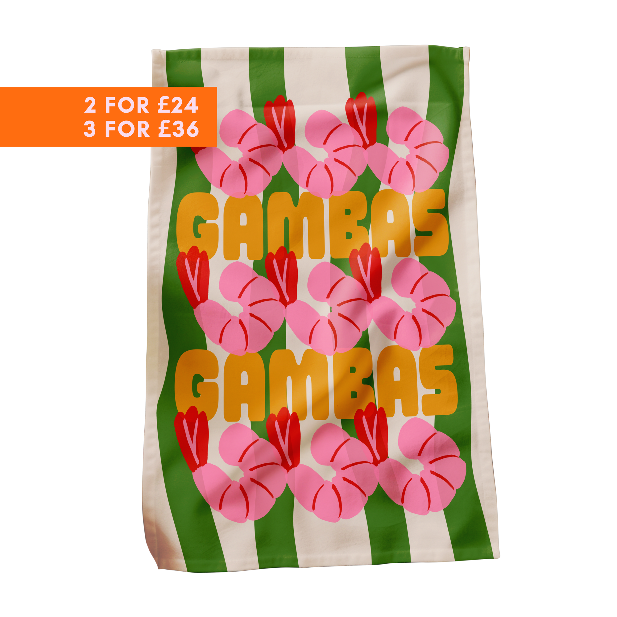 Gambas Tea Towel