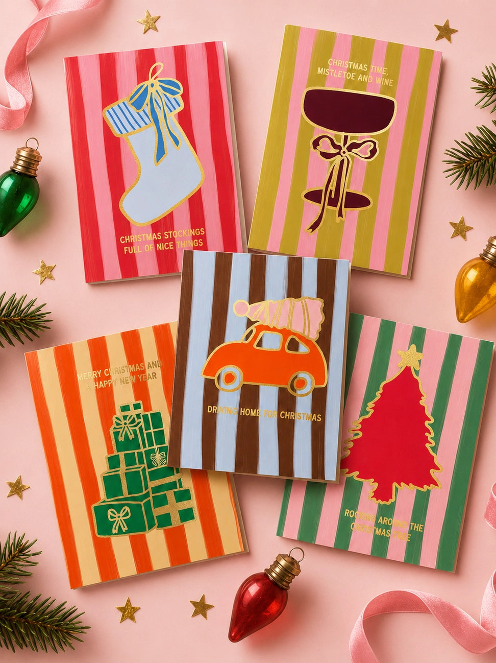 Christmas Card Multipack Box of 6