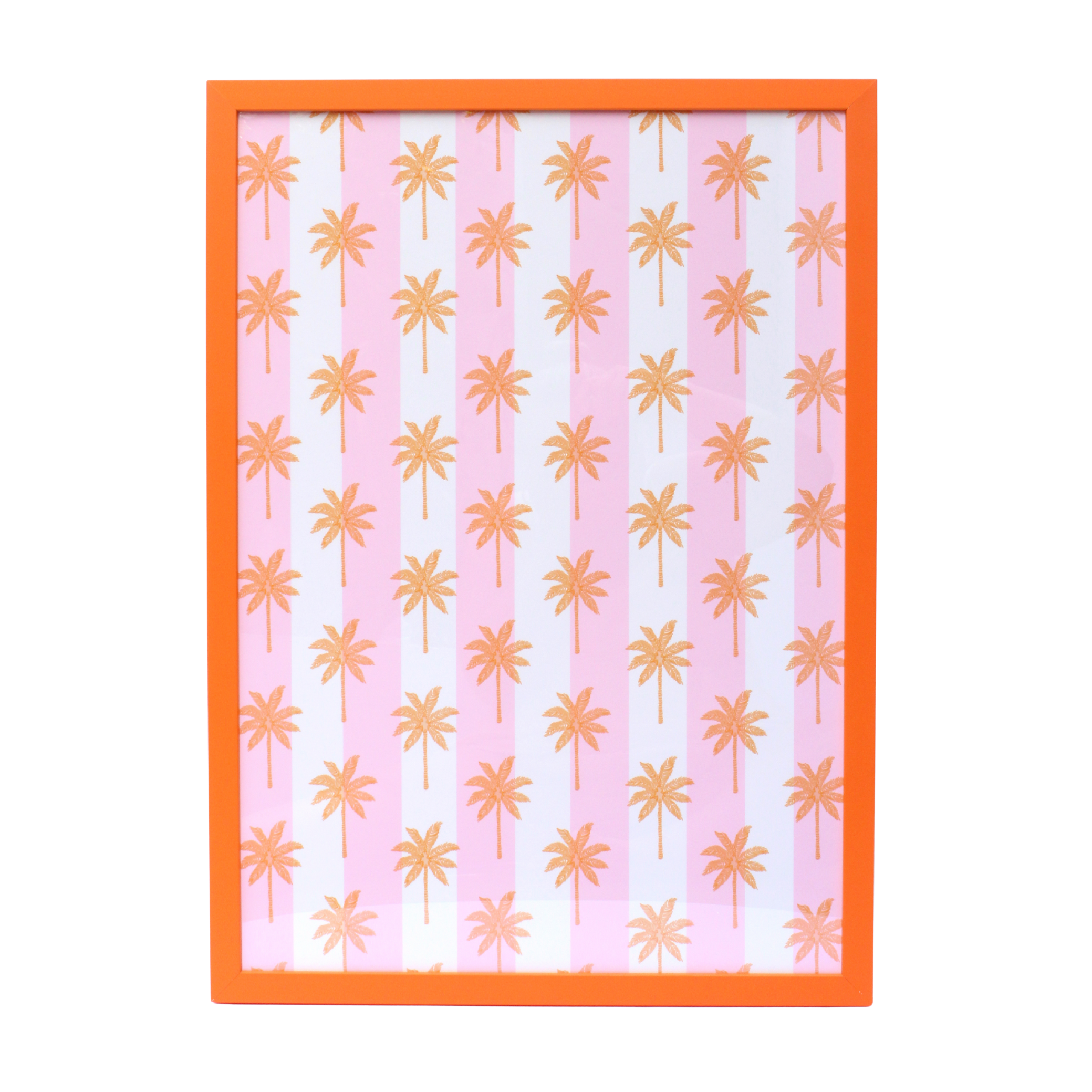 Orange Wooden Frame