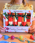 Fill-Your-Own Yellow & Orange Christmas Crackers