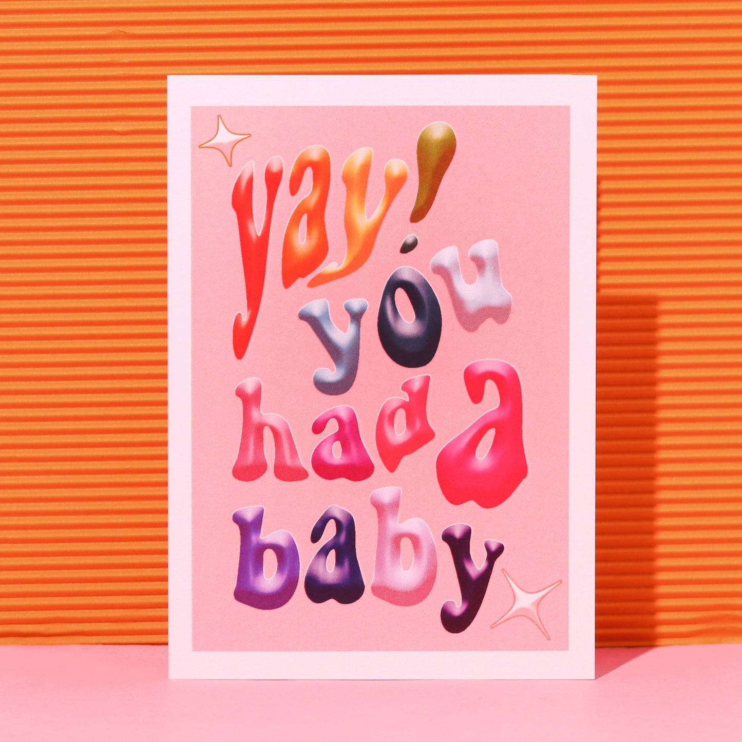 A6 Yay You Had a Baby Card