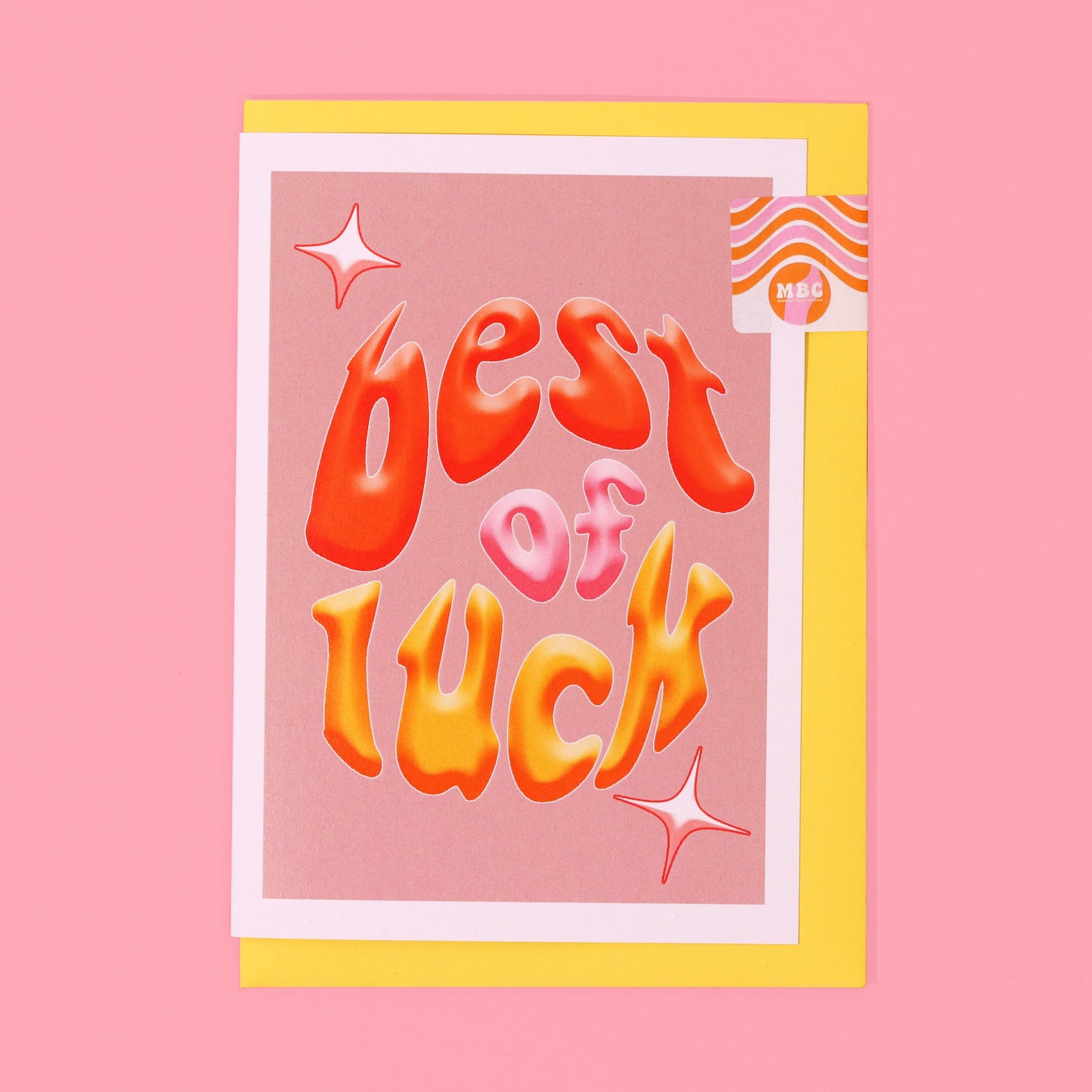 A6 Best of Luck Card (SAMPLE)