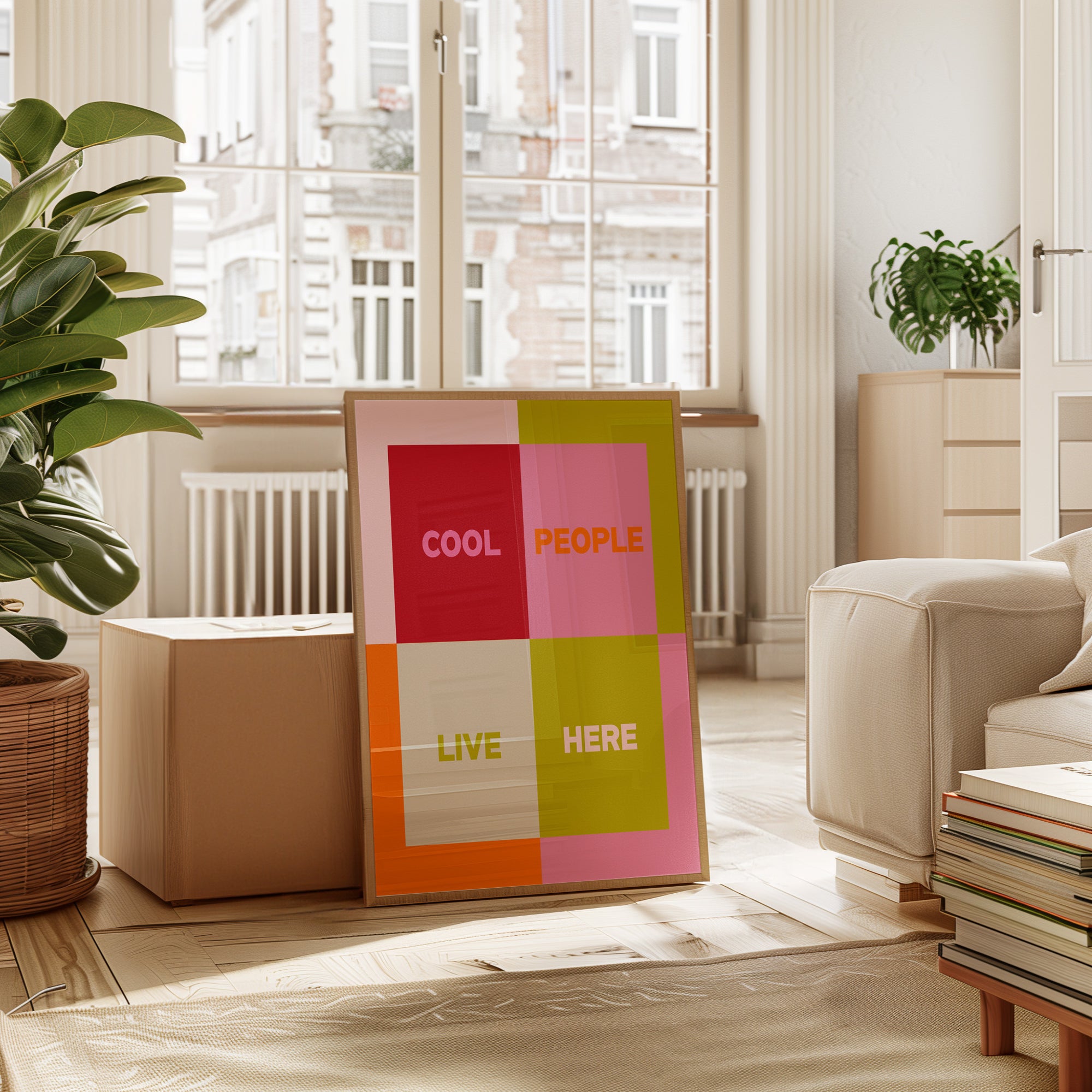 Cool People Live Here (More Colours)