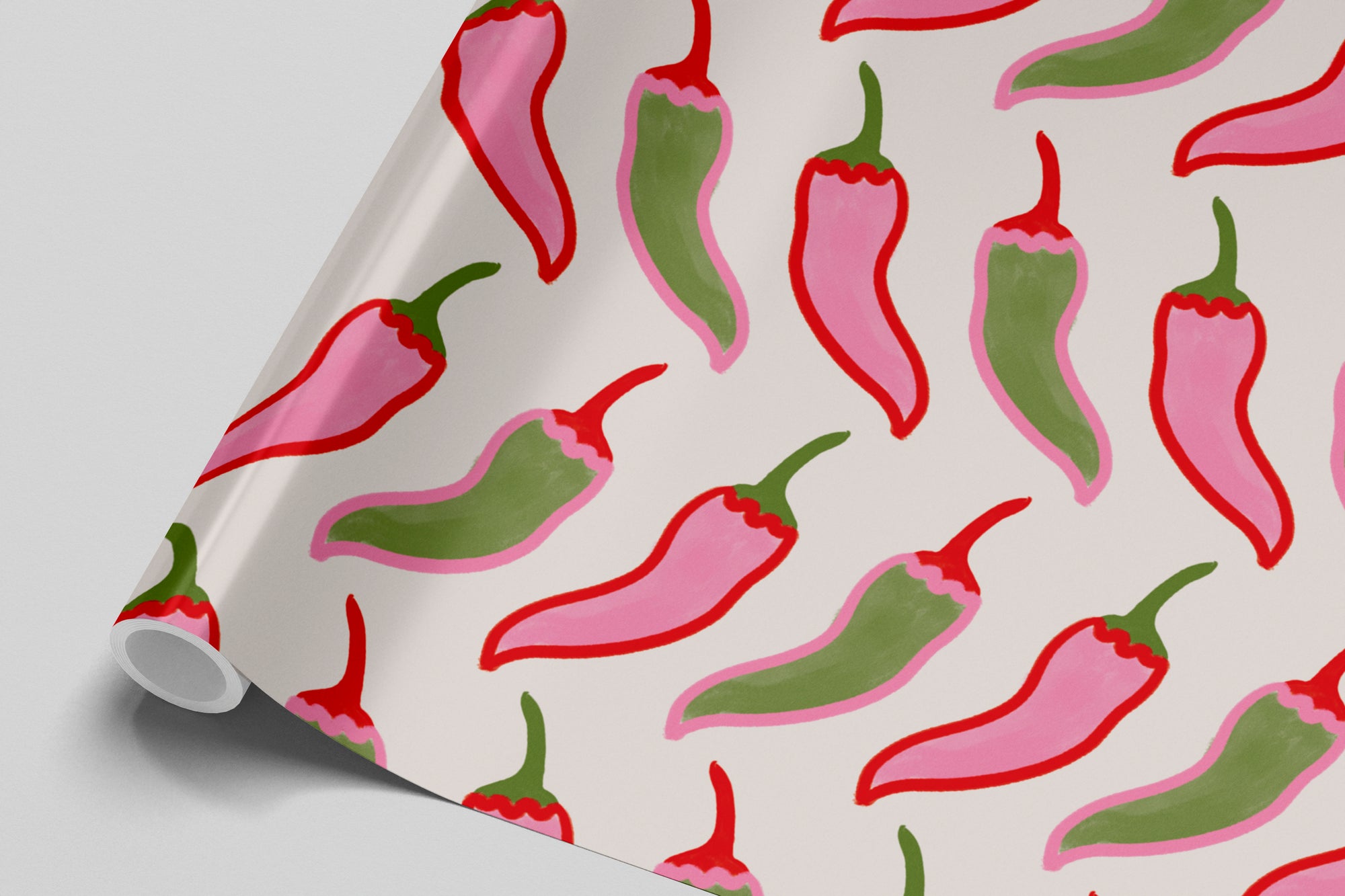 Chilli Pattern Gift Wrap