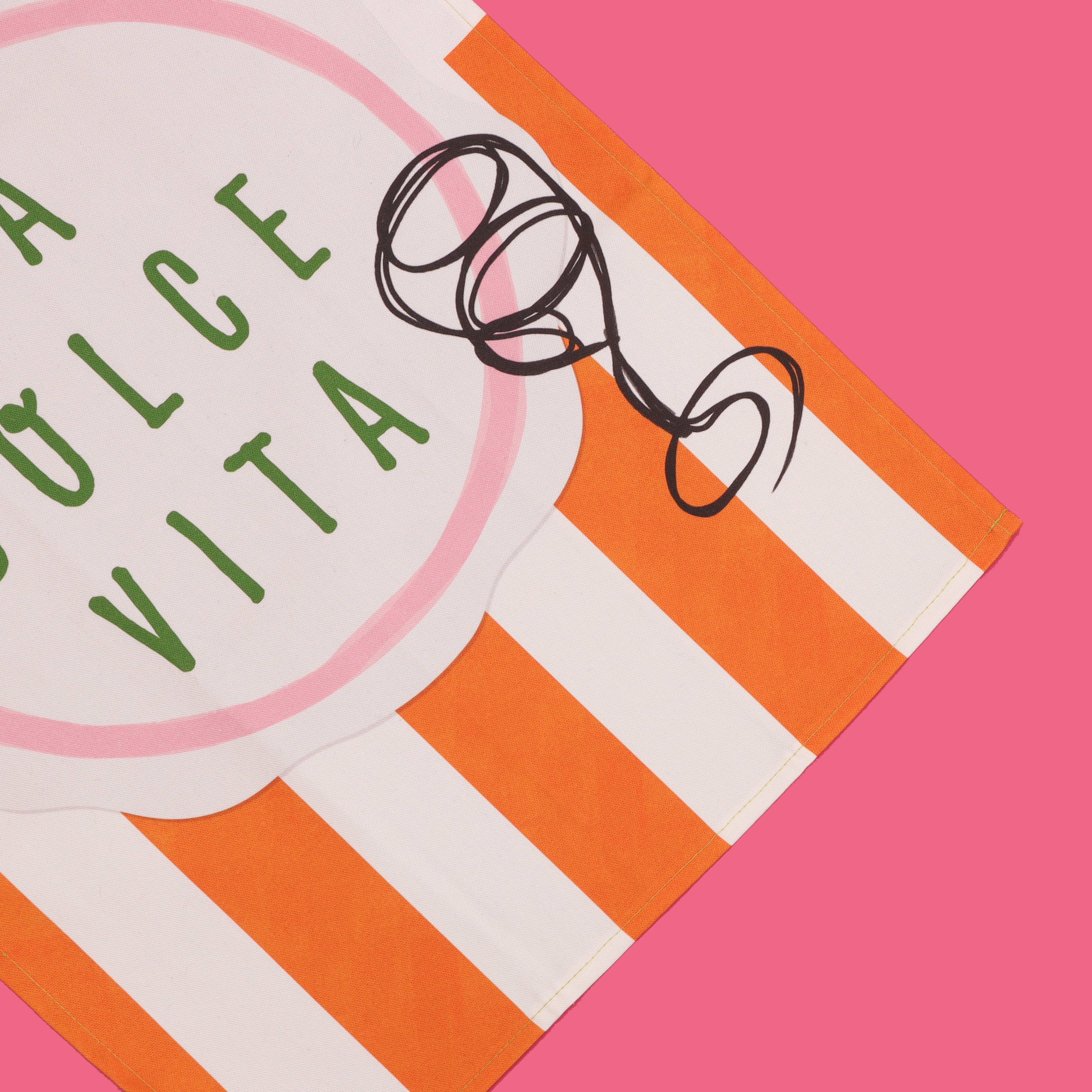 La Dolce Vita Tea Towel