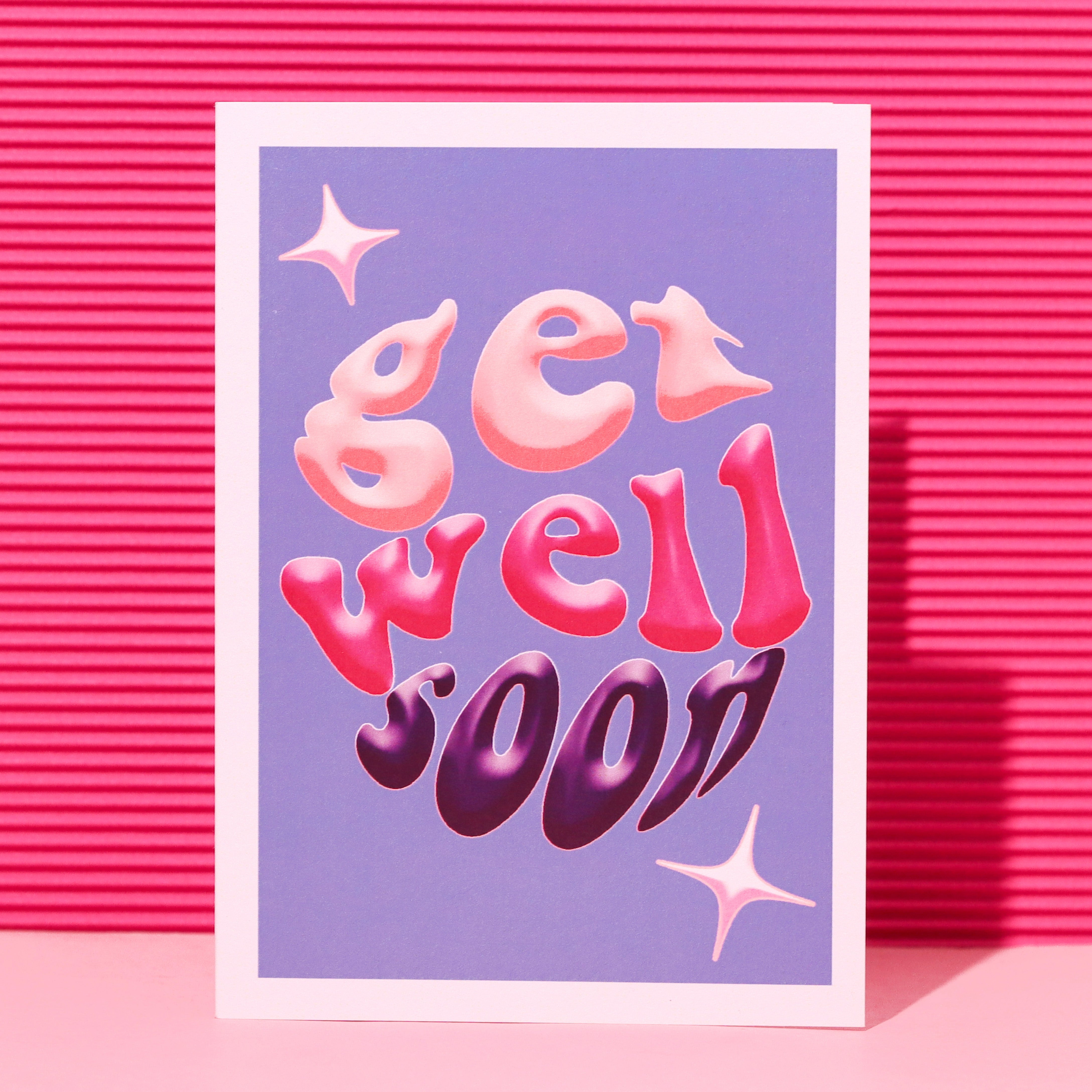 A6 Get Well Soon Card